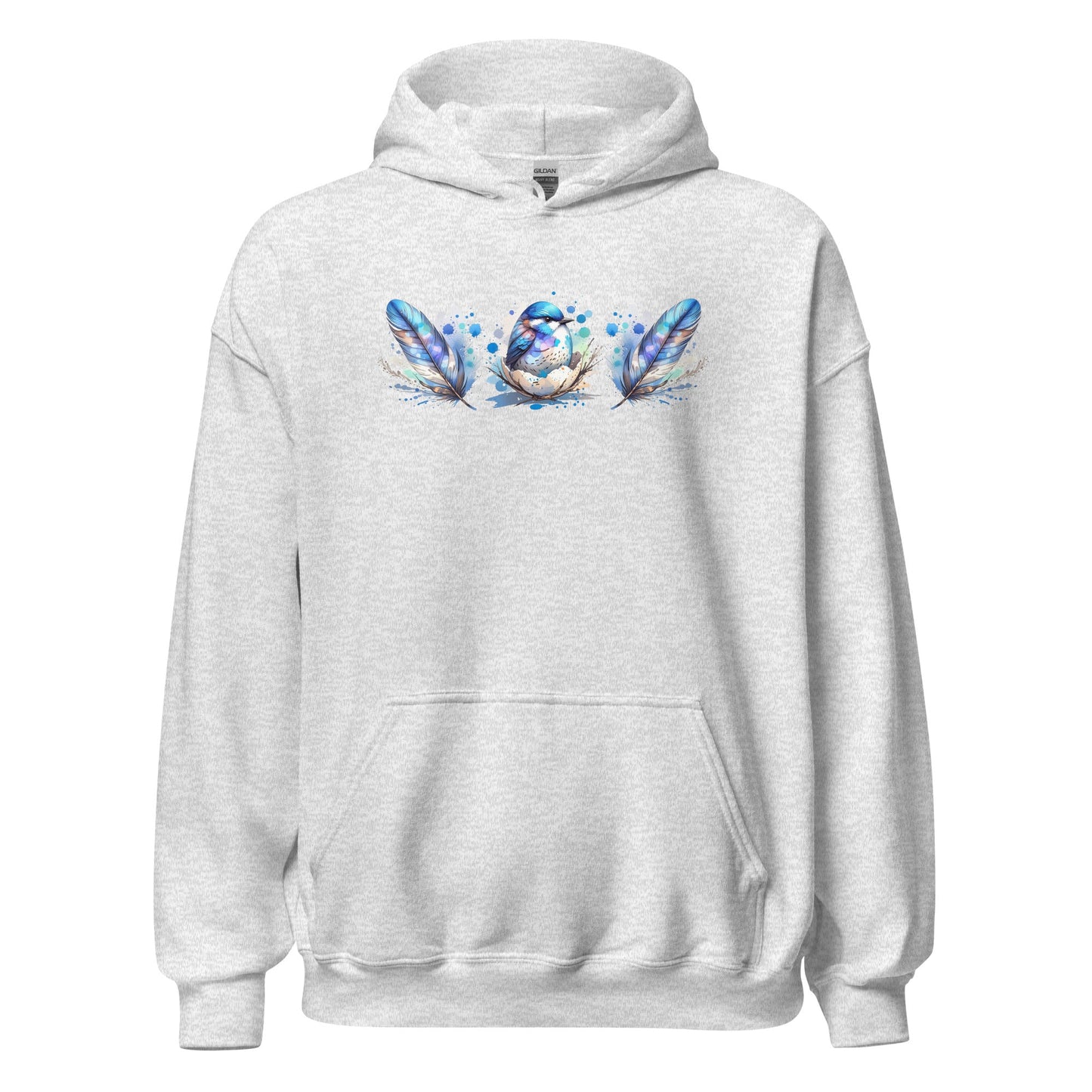 Baby Bird Watercolor Art Women's (Unisex) Hoodie - Hoodies - Discovery Co.