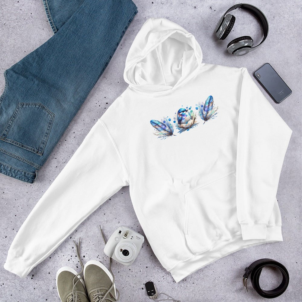 Baby Bird Watercolor Art Women's (Unisex) Hoodie - Hoodies - Discovery Co.