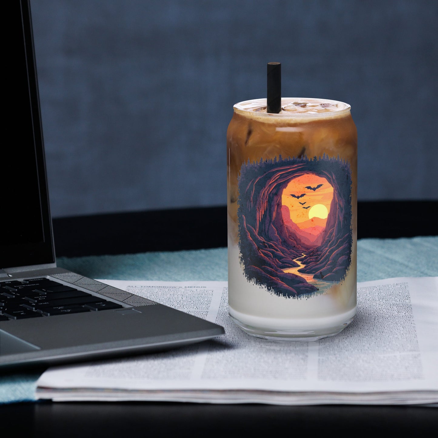 Bat Cave Can - Shaped Glass - Can - Shaped Glass - Discovery Co.