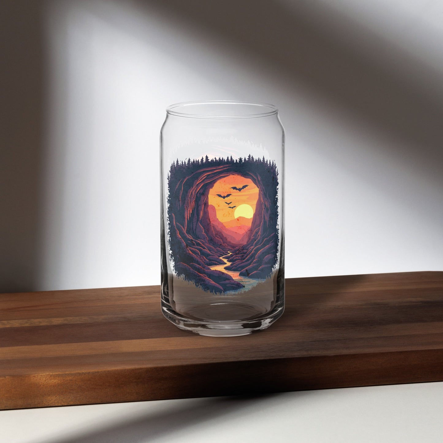 Bat Cave Can - Shaped Glass - Can - Shaped Glass - Discovery Co.