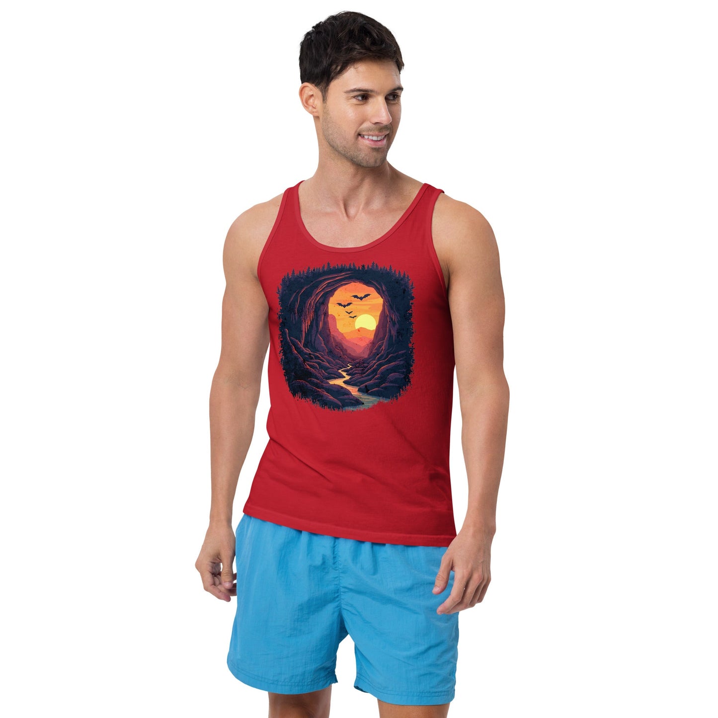 Bat Cave Men's Tank Top - Men's Shirts - Discovery Co.