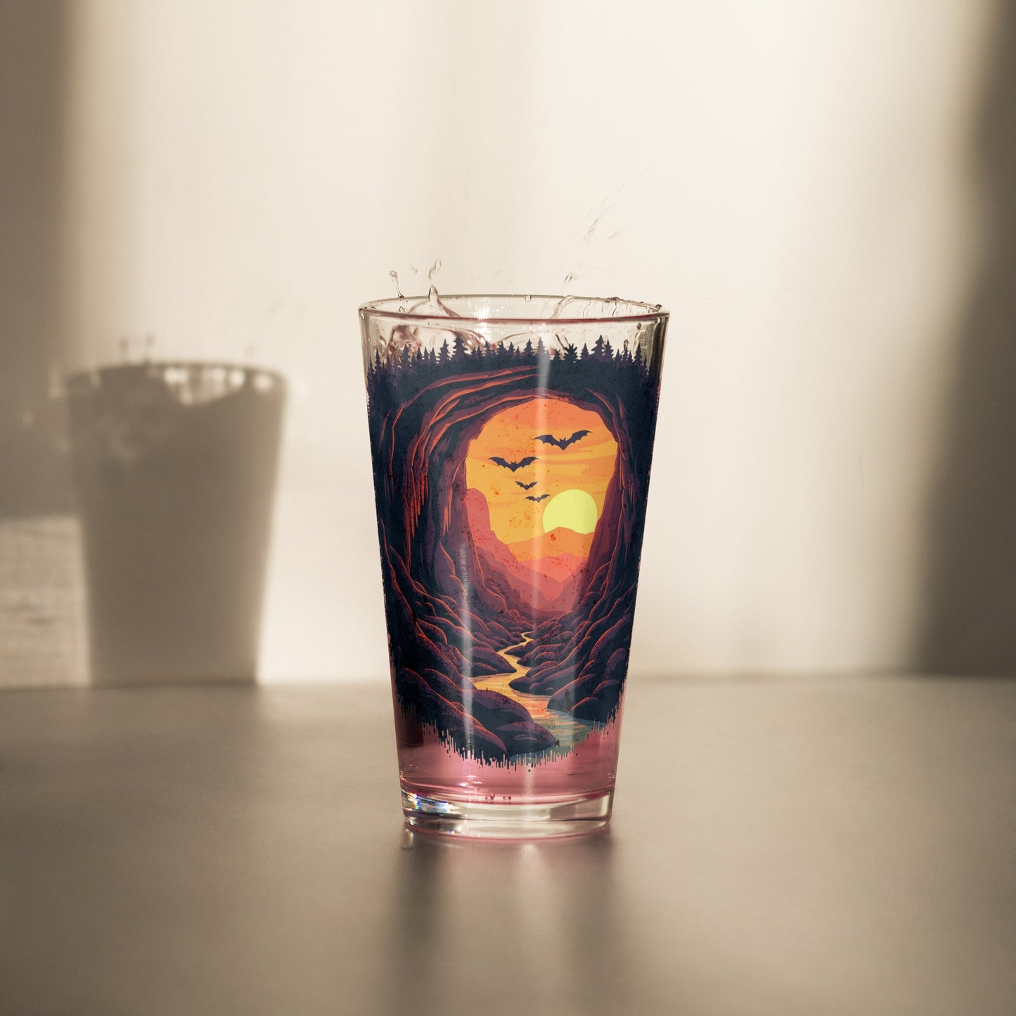 Bat Cave Pint Glass - Beer Glass - Discovery Co.