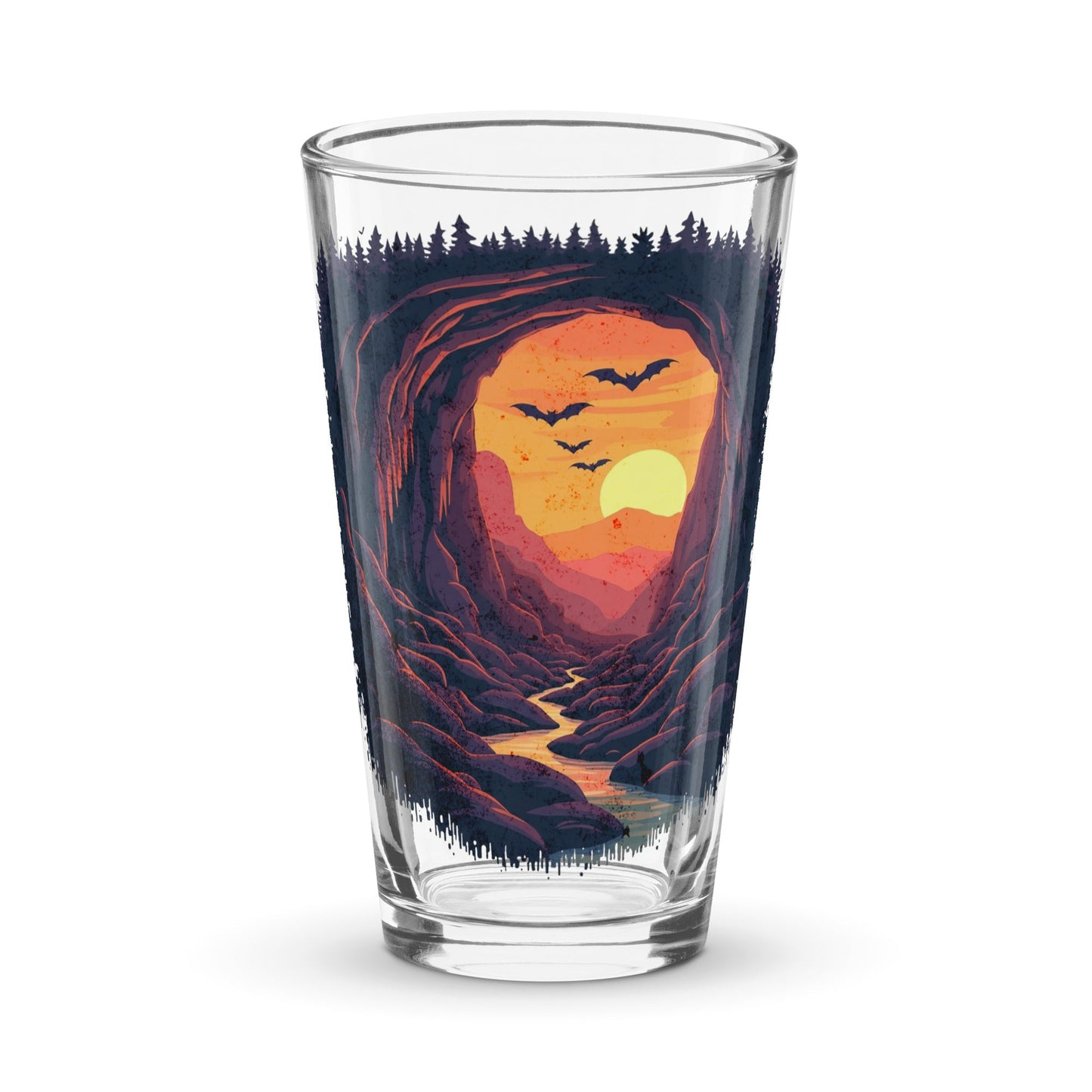 Bat Cave Pint Glass - Beer Glass - Discovery Co.