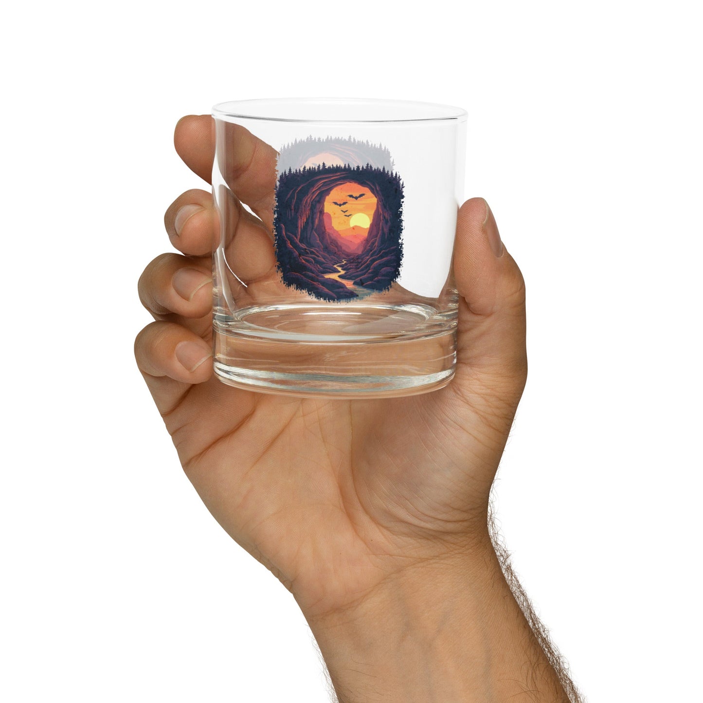 Bat Cave Rocks Glass - Rocks Glass - Discovery Co.