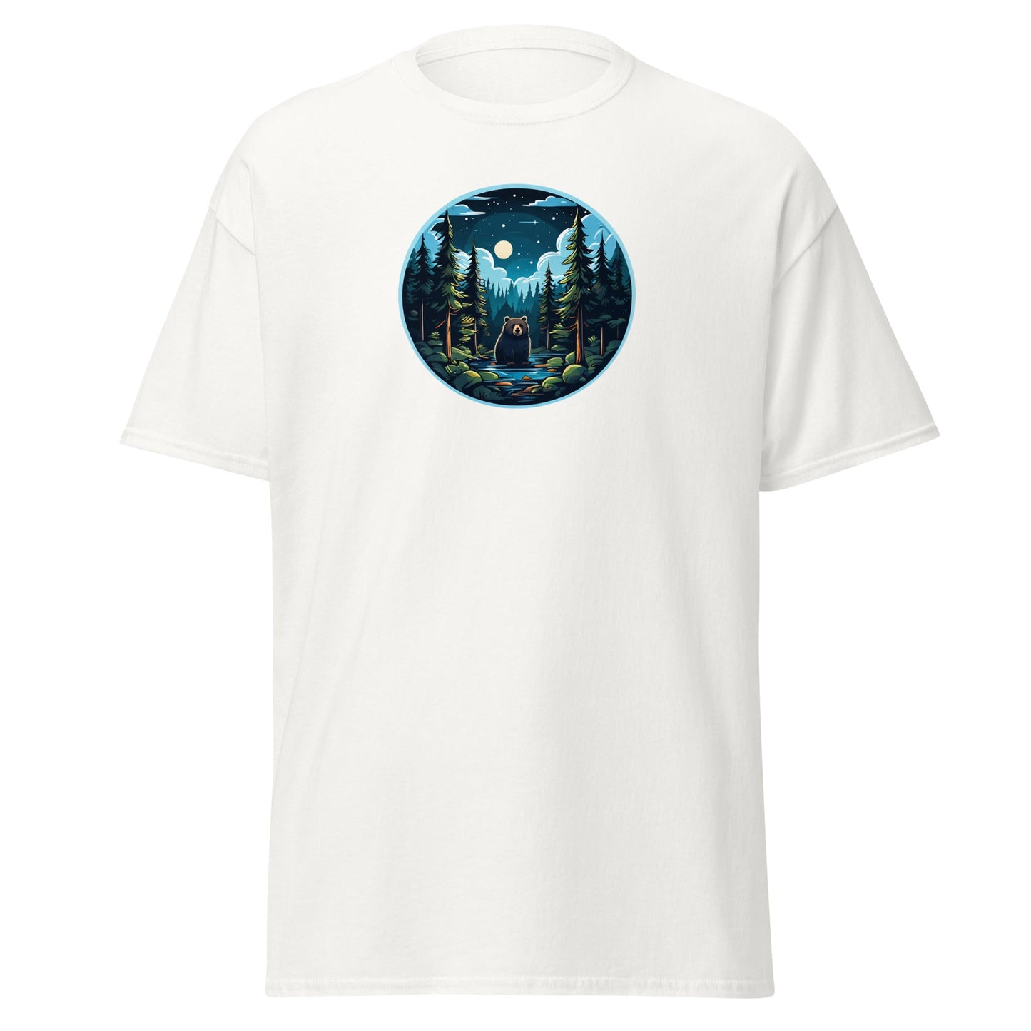 Bear In The River Women's (Unisex) Classic Tee - Women's Shirts - Discovery Co.