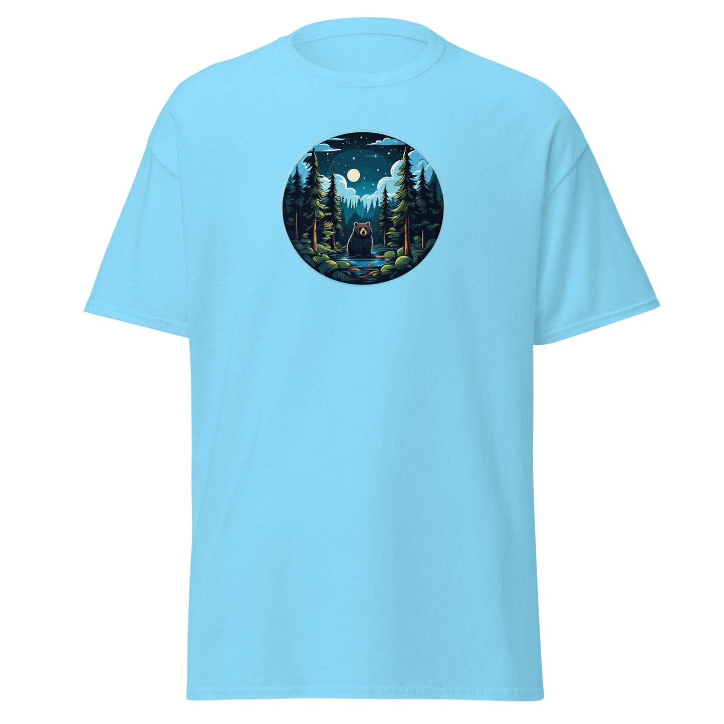 Bear In The River Women's (Unisex) Classic Tee - Women's Shirts - Discovery Co.
