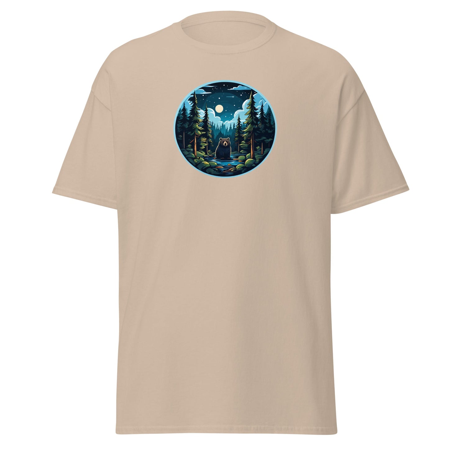 Bear In The River Women's (Unisex) Classic Tee - Women's Shirts - Discovery Co.