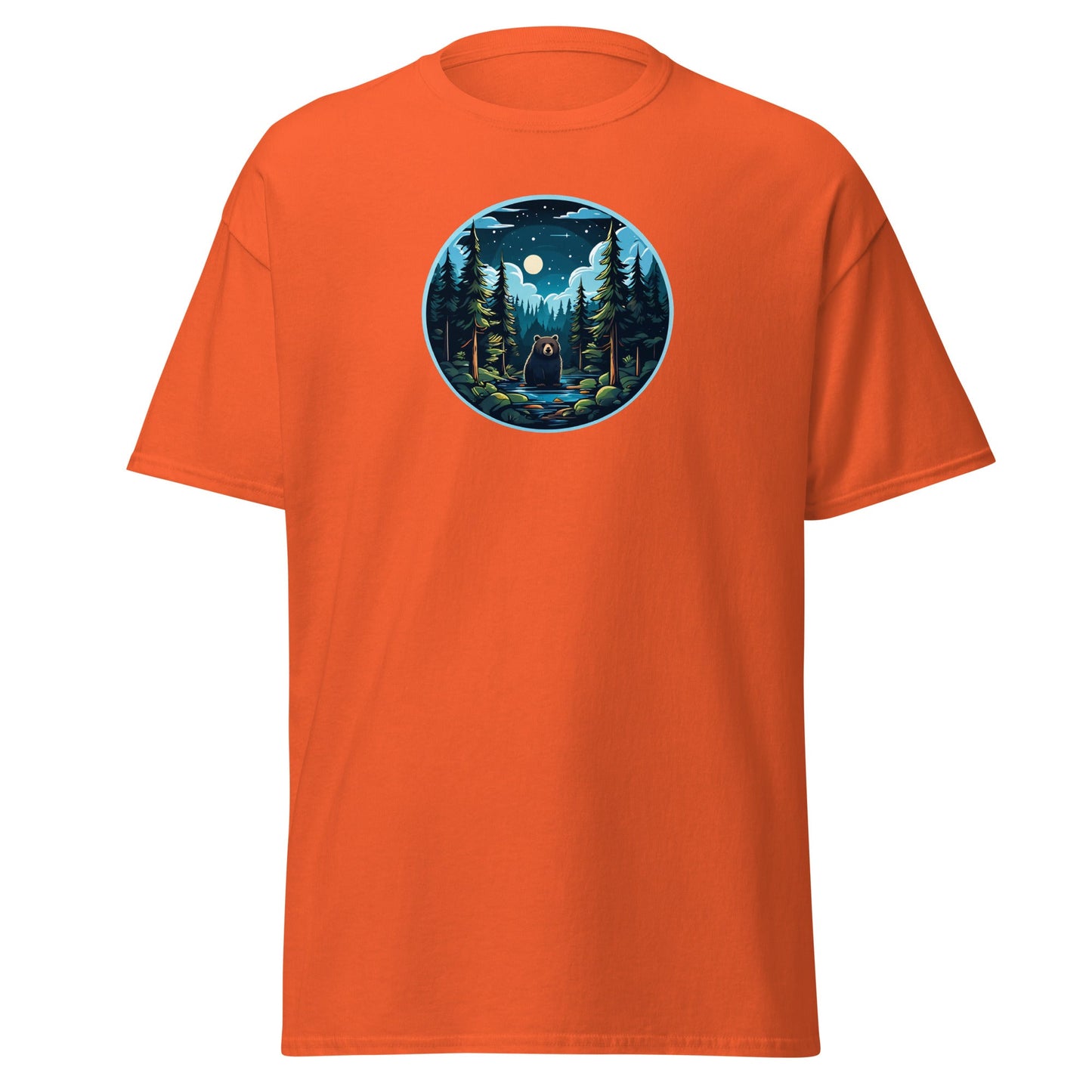 Bear In The River Women's (Unisex) Classic Tee - Women's Shirts - Discovery Co.
