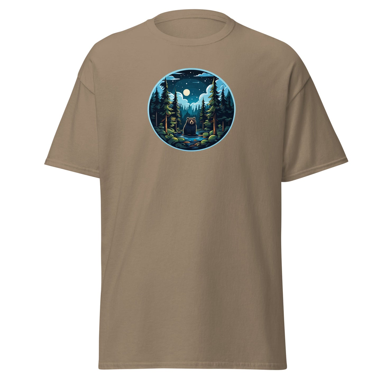 Bear In The River Women's (Unisex) Classic Tee - Women's Shirts - Discovery Co.