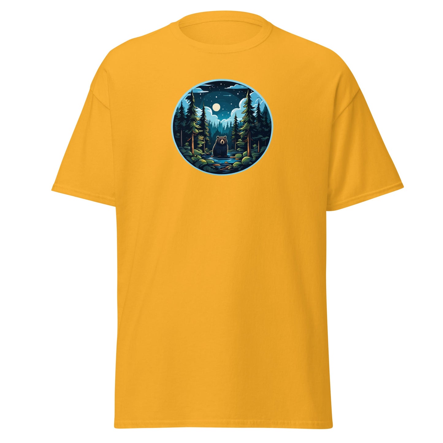 Bear In The River Women's (Unisex) Classic Tee - Women's Shirts - Discovery Co.