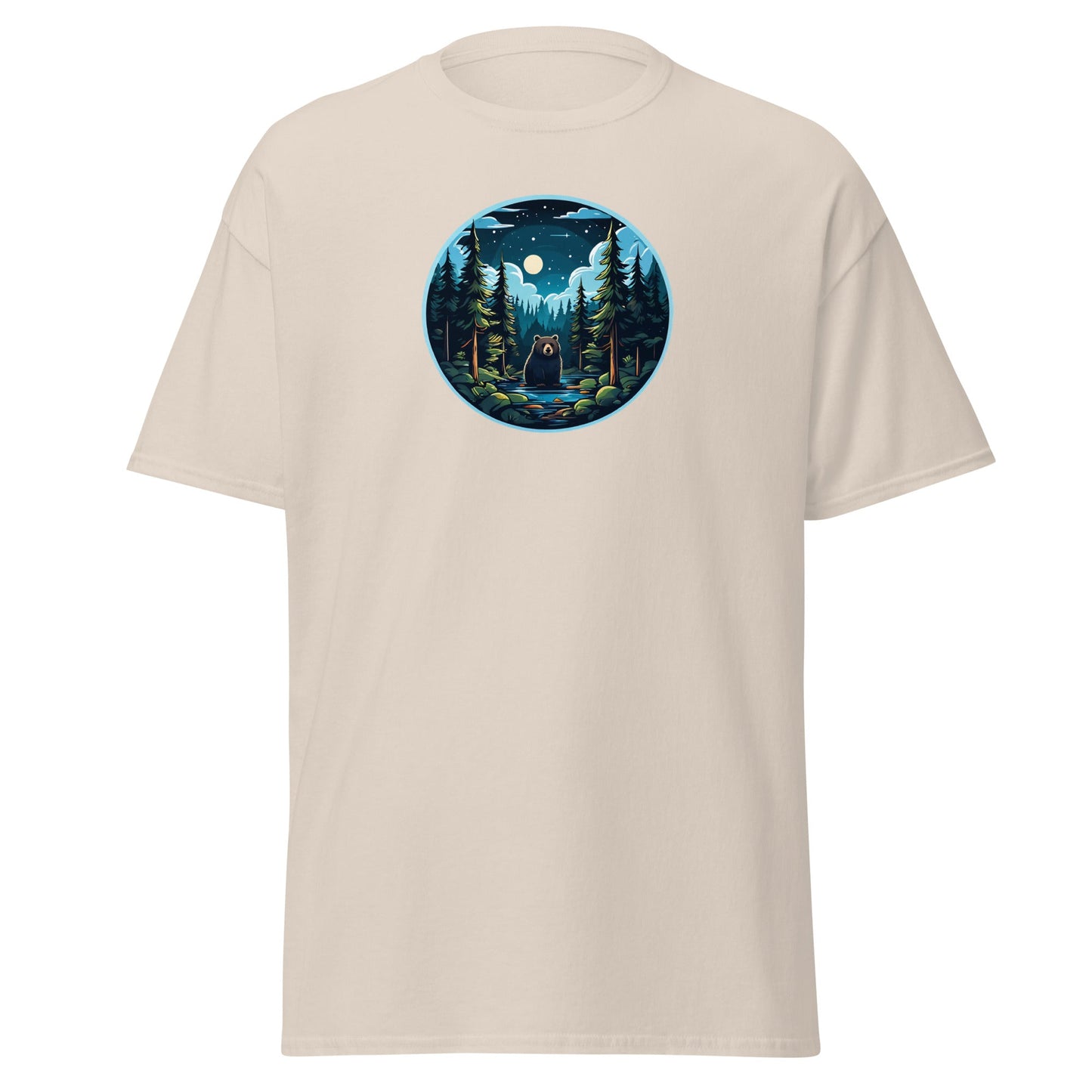 Bear In The River Women's (Unisex) Classic Tee - Women's Shirts - Discovery Co.