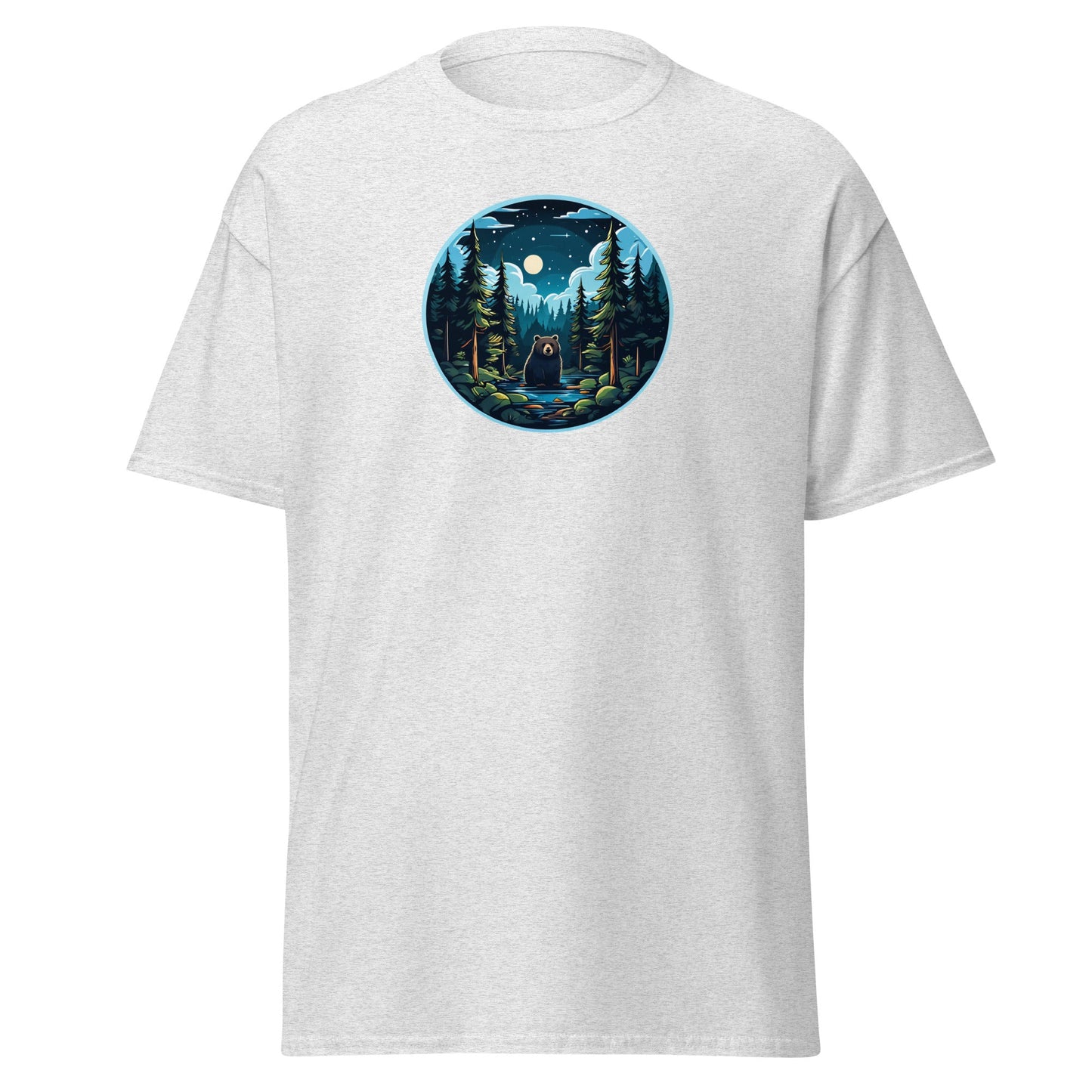 Bear In The River Women's (Unisex) Classic Tee - Women's Shirts - Discovery Co.
