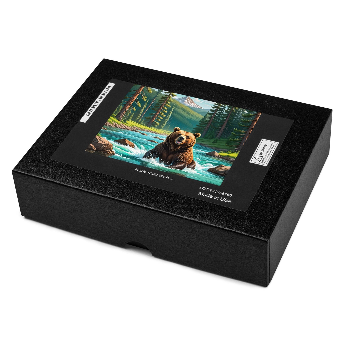 Bear Sitting In The River Jigsaw Puzzle - Puzzle - Discovery Co.