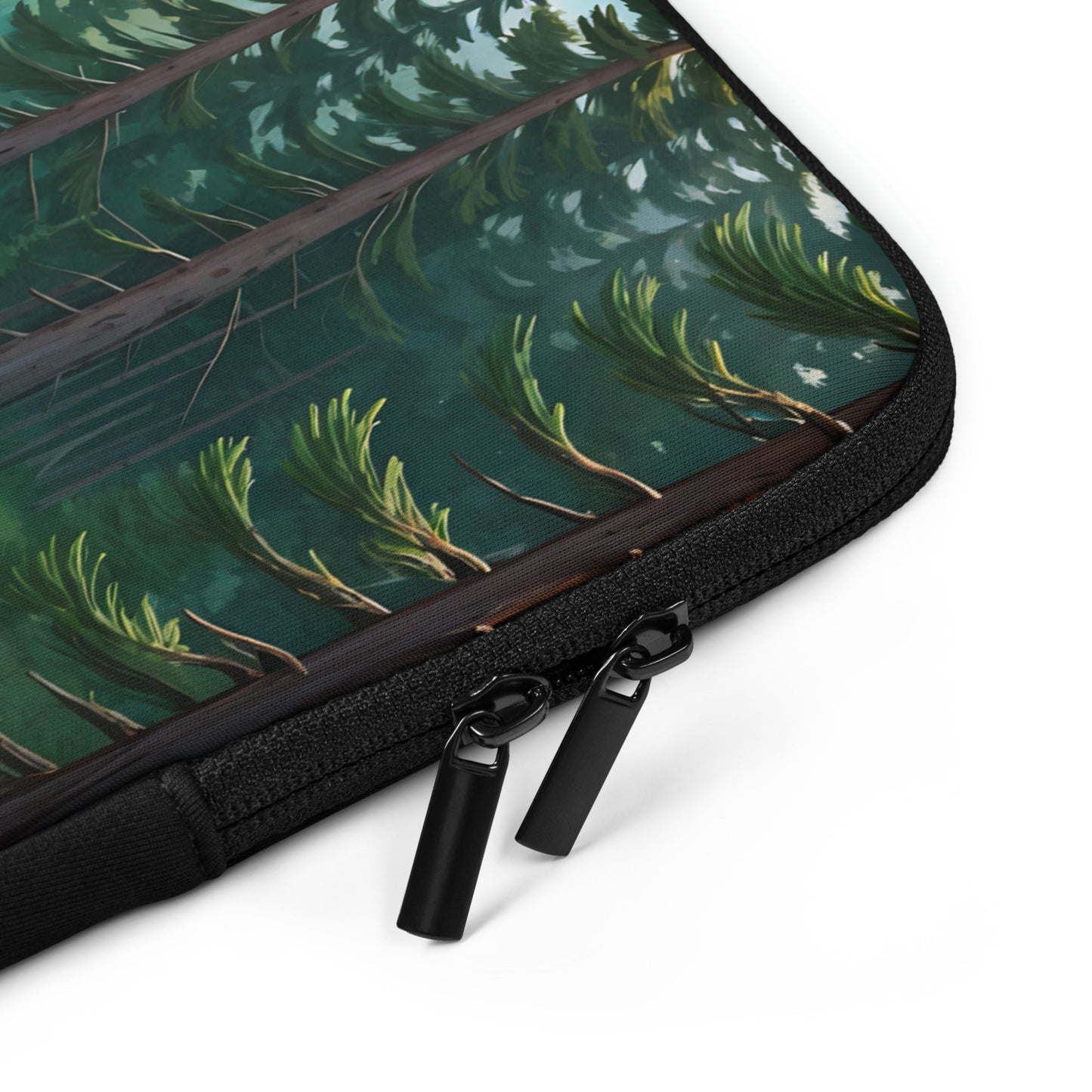 Bear Sitting In The River Laptop Sleeve - Laptop Cases - Discovery Co.