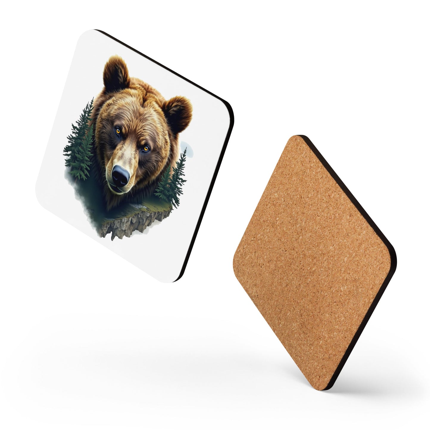 Bear Watching Cork - Back Coaster - Coasters - Discovery Co.