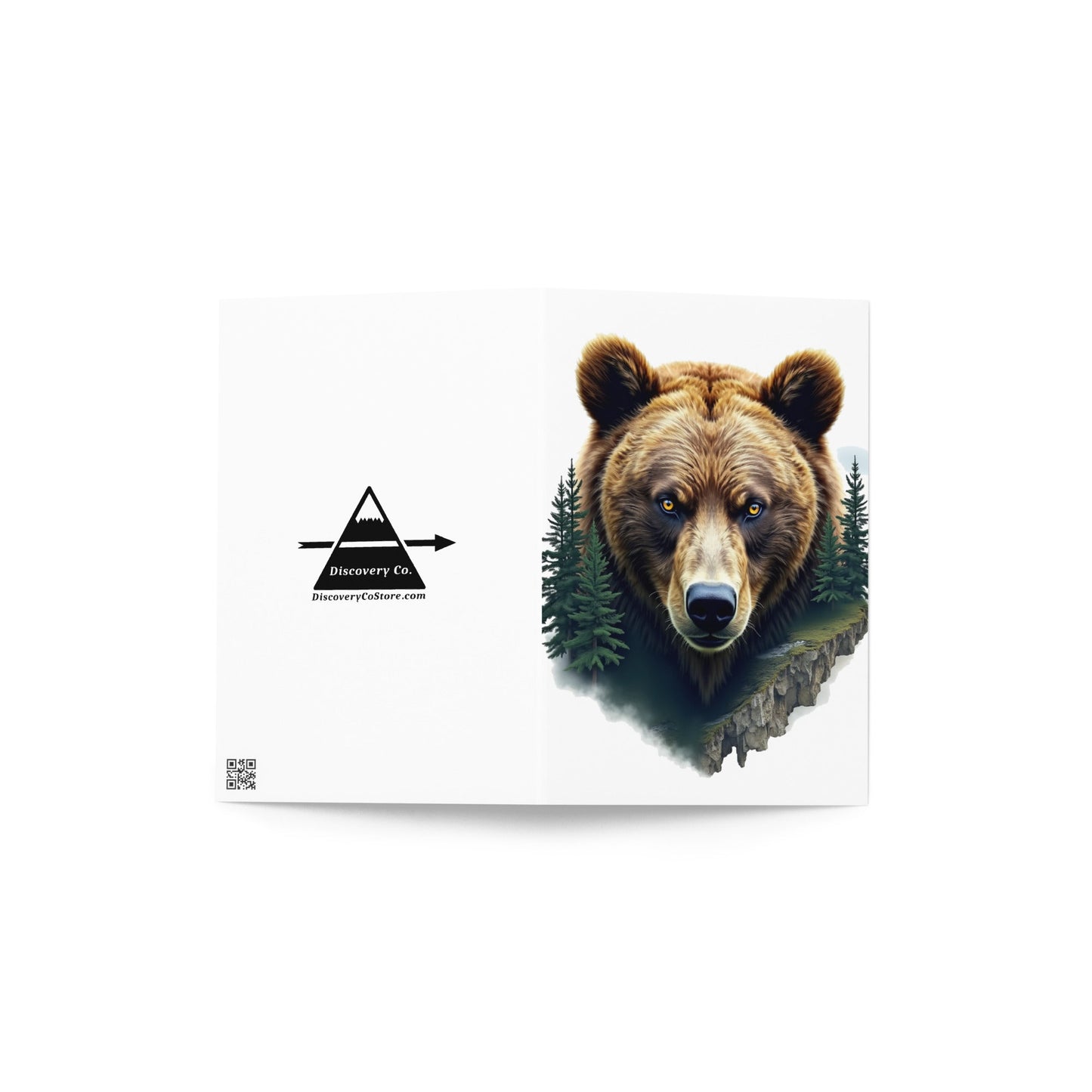Bear Watching Greeting Card - Greeting Card - Discovery Co.