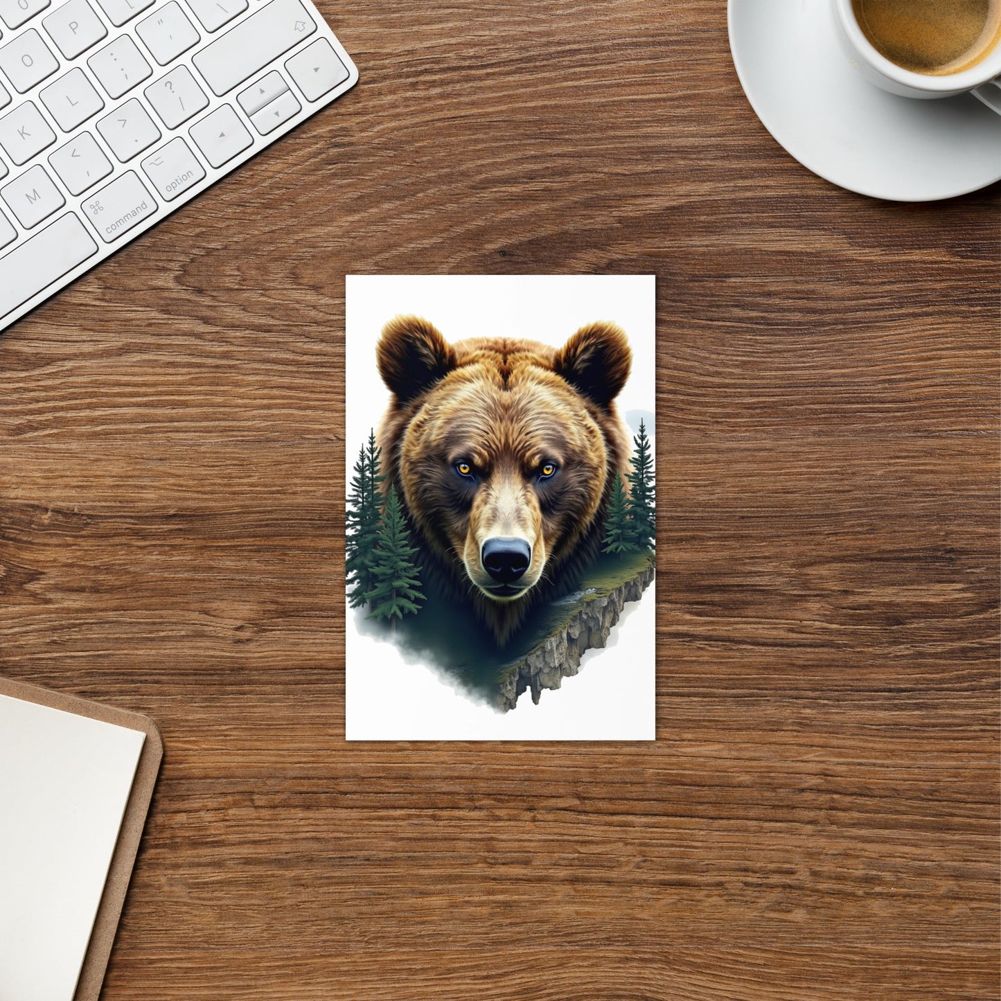 Bear Watching Greeting Card - Greeting Card - Discovery Co.