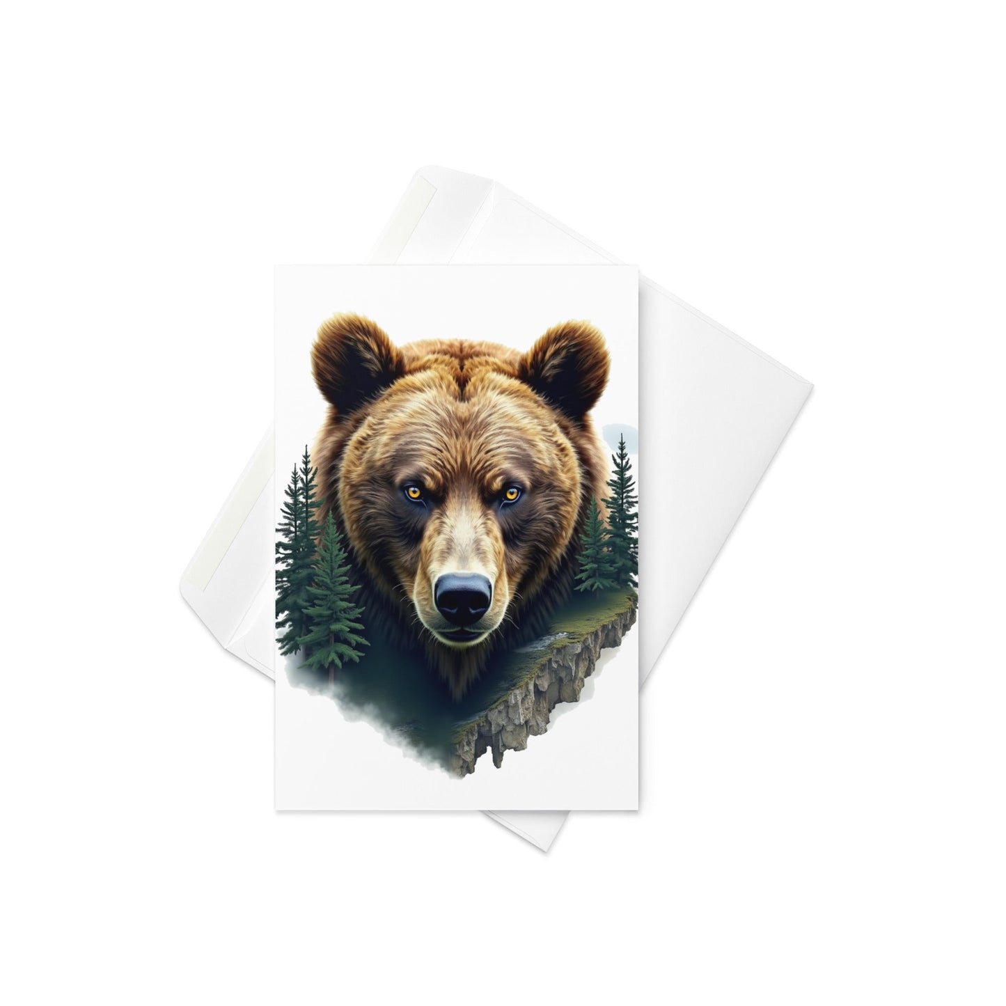 Bear Watching Greeting Card - Greeting Card - Discovery Co.