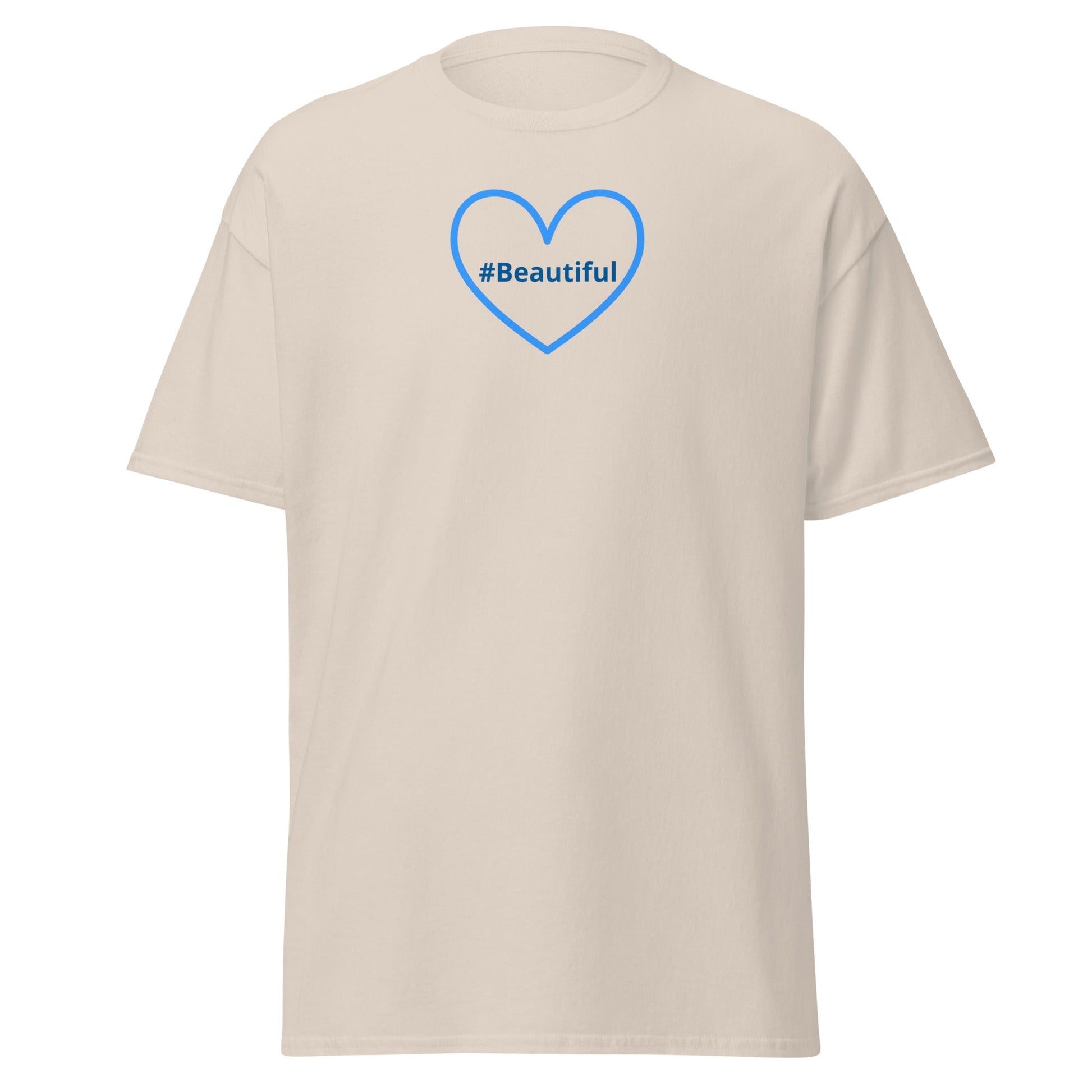 #Beautiful Blue Heart Women's (Unisex) Classic Tee - Women's Shirts - Discovery Co.