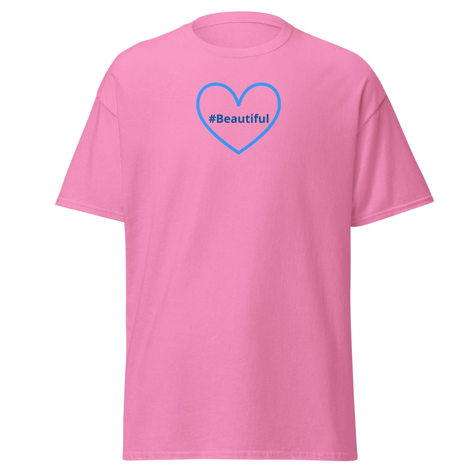 #Beautiful Blue Heart Women's (Unisex) Classic Tee - Women's Shirts - Discovery Co.