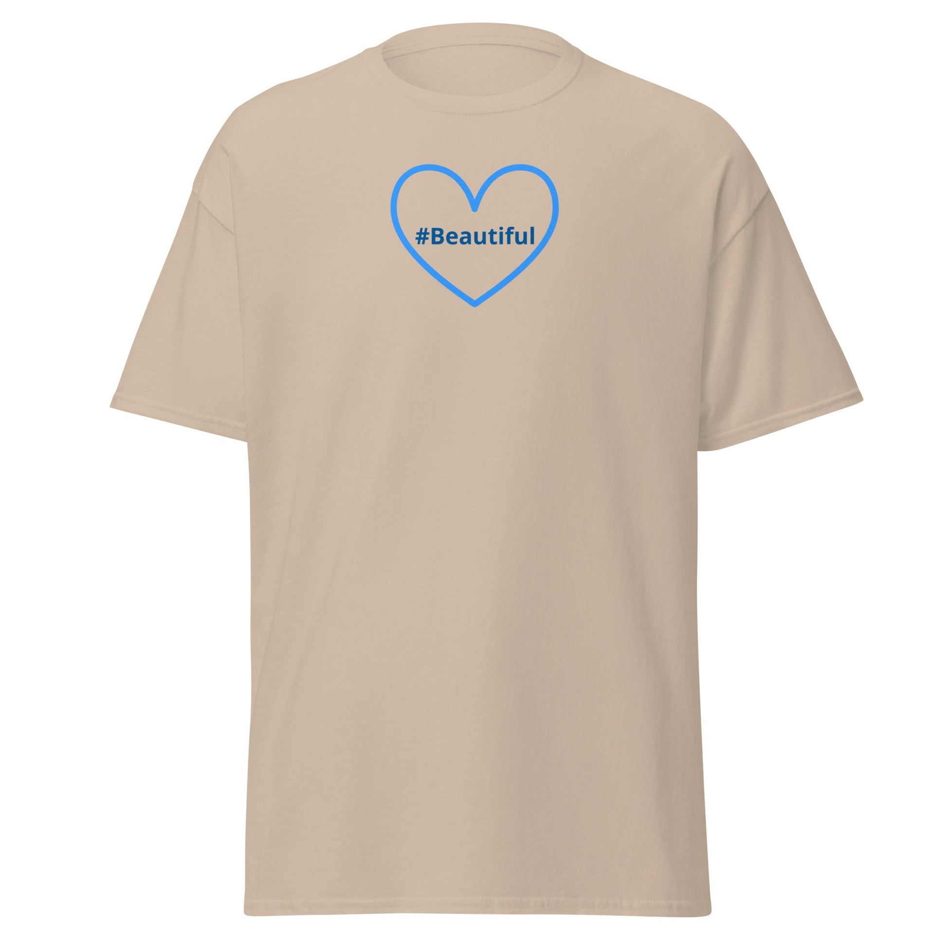 #Beautiful Blue Heart Women's (Unisex) Classic Tee - Women's Shirts - Discovery Co.