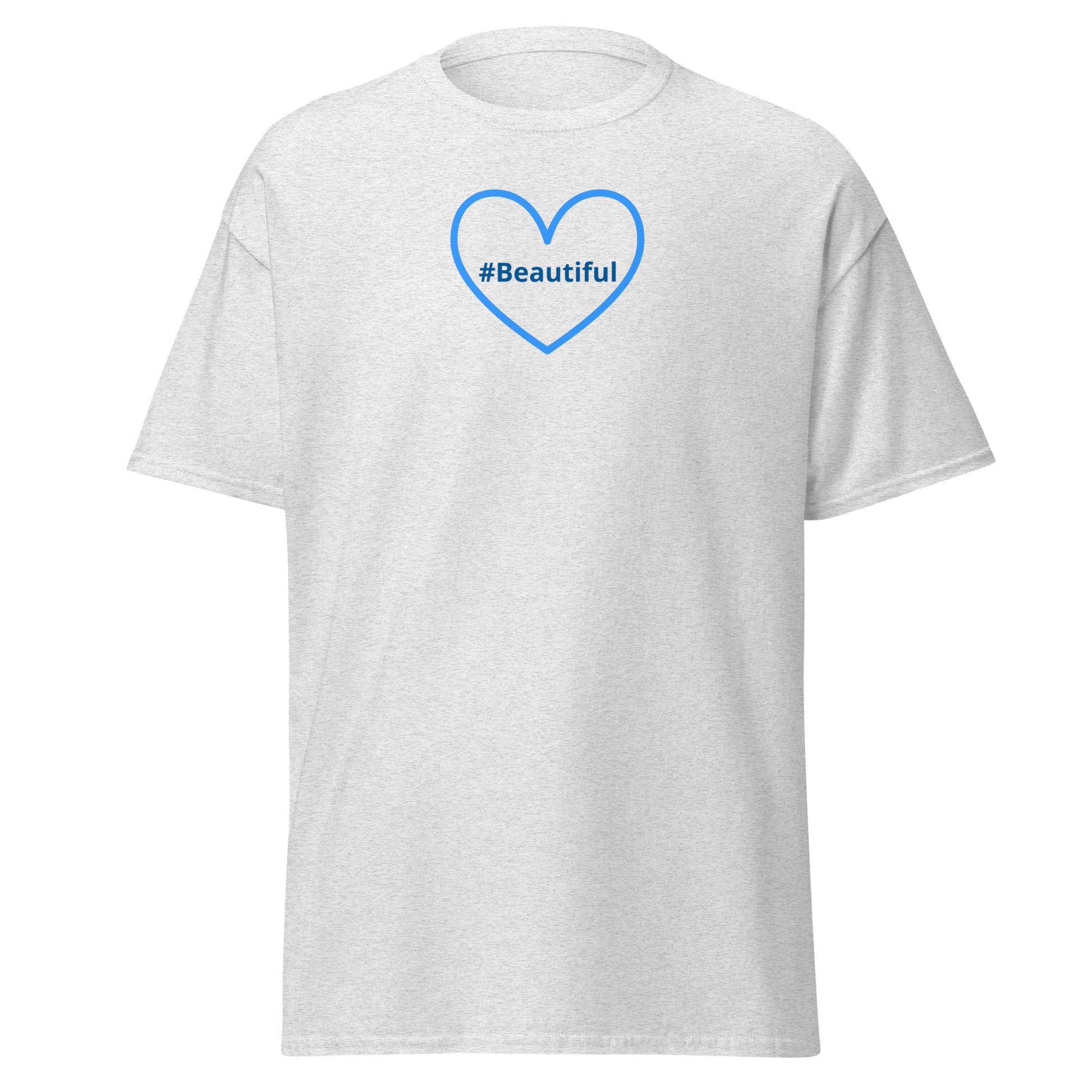 #Beautiful Blue Heart Women's (Unisex) Classic Tee - Women's Shirts - Discovery Co.