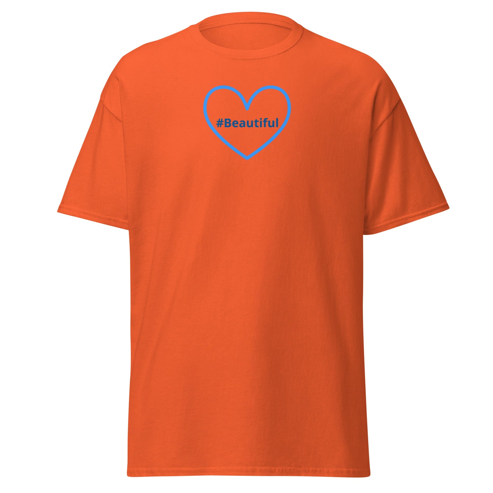 #Beautiful Blue Heart Women's (Unisex) Classic Tee - Women's Shirts - Discovery Co.