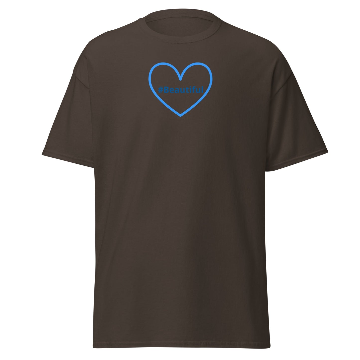 #Beautiful Blue Heart Women's (Unisex) Classic Tee - Women's Shirts - Discovery Co.