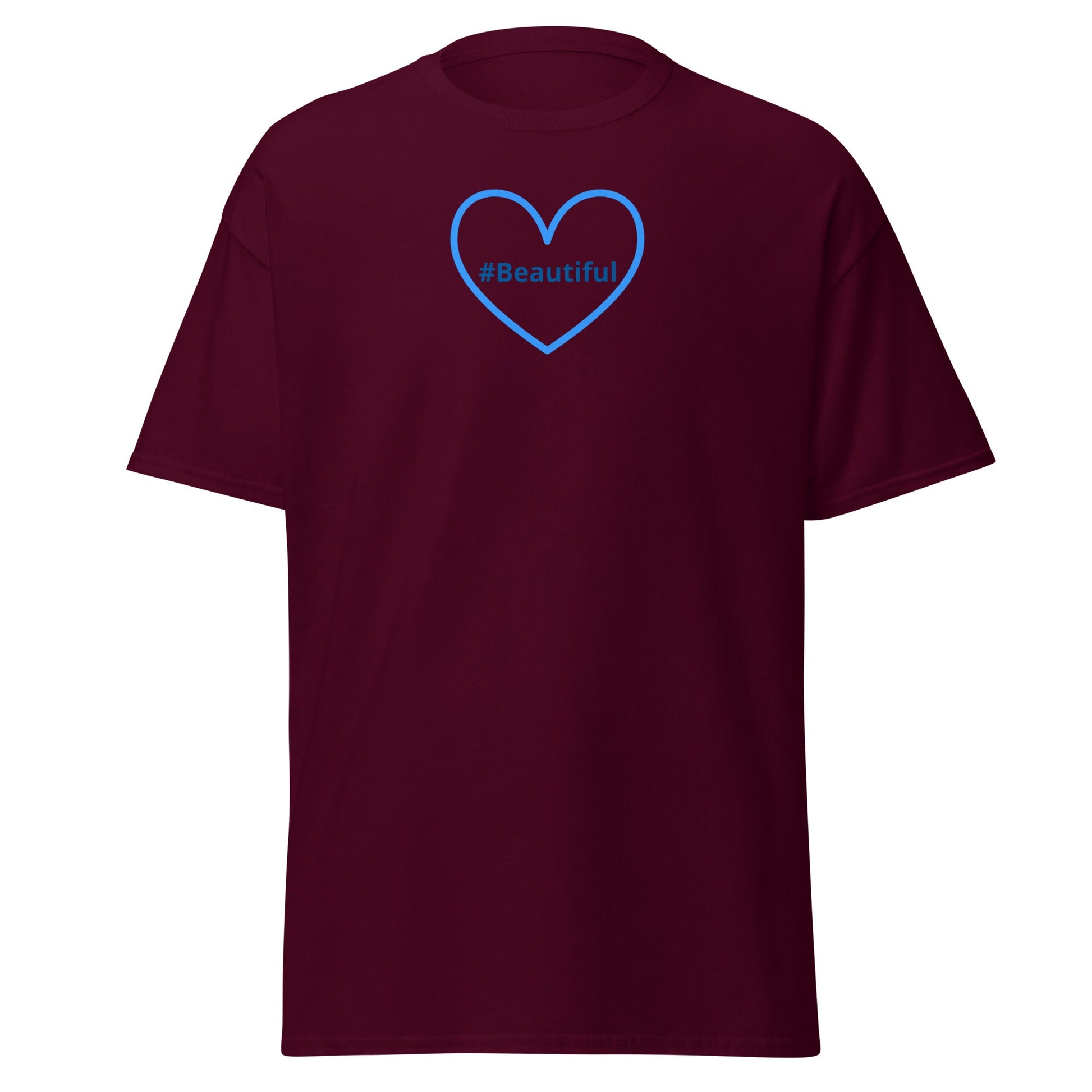 #Beautiful Blue Heart Women's (Unisex) Classic Tee - Women's Shirts - Discovery Co.