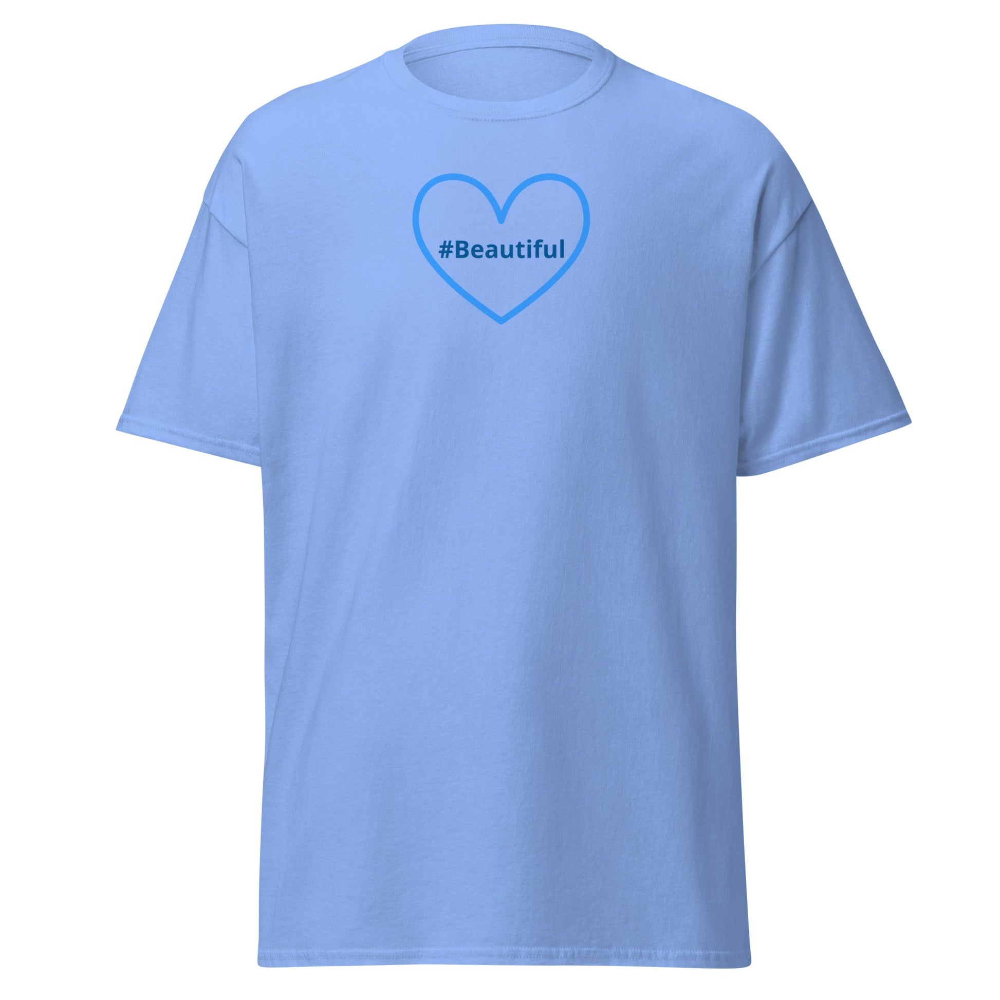 #Beautiful Blue Heart Women's (Unisex) Classic Tee - Women's Shirts - Discovery Co.