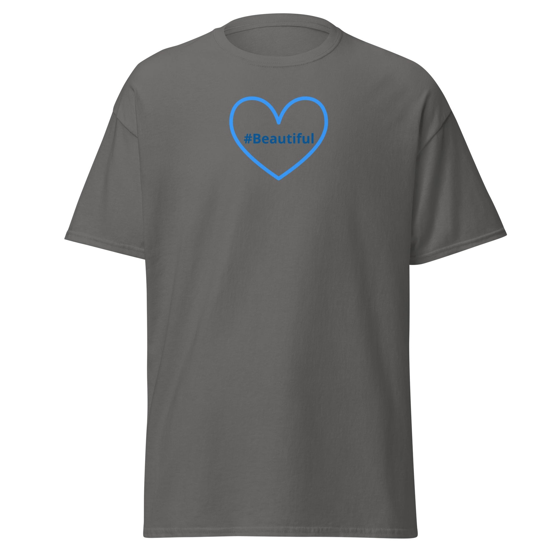 #Beautiful Blue Heart Women's (Unisex) Classic Tee - Women's Shirts - Discovery Co.