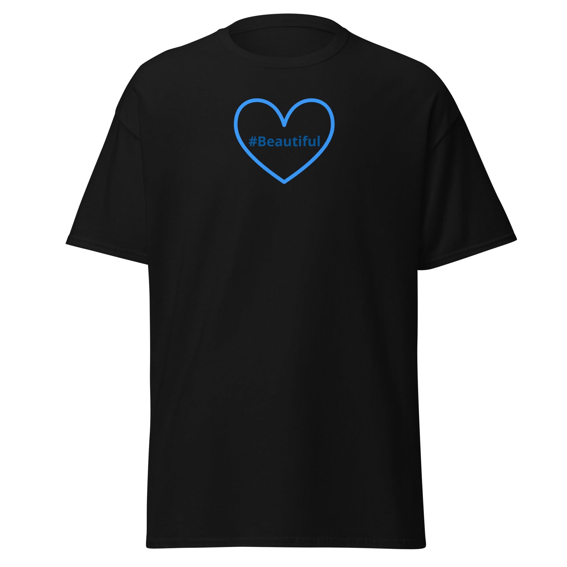 #Beautiful Blue Heart Women's (Unisex) Classic Tee - Women's Shirts - Discovery Co.