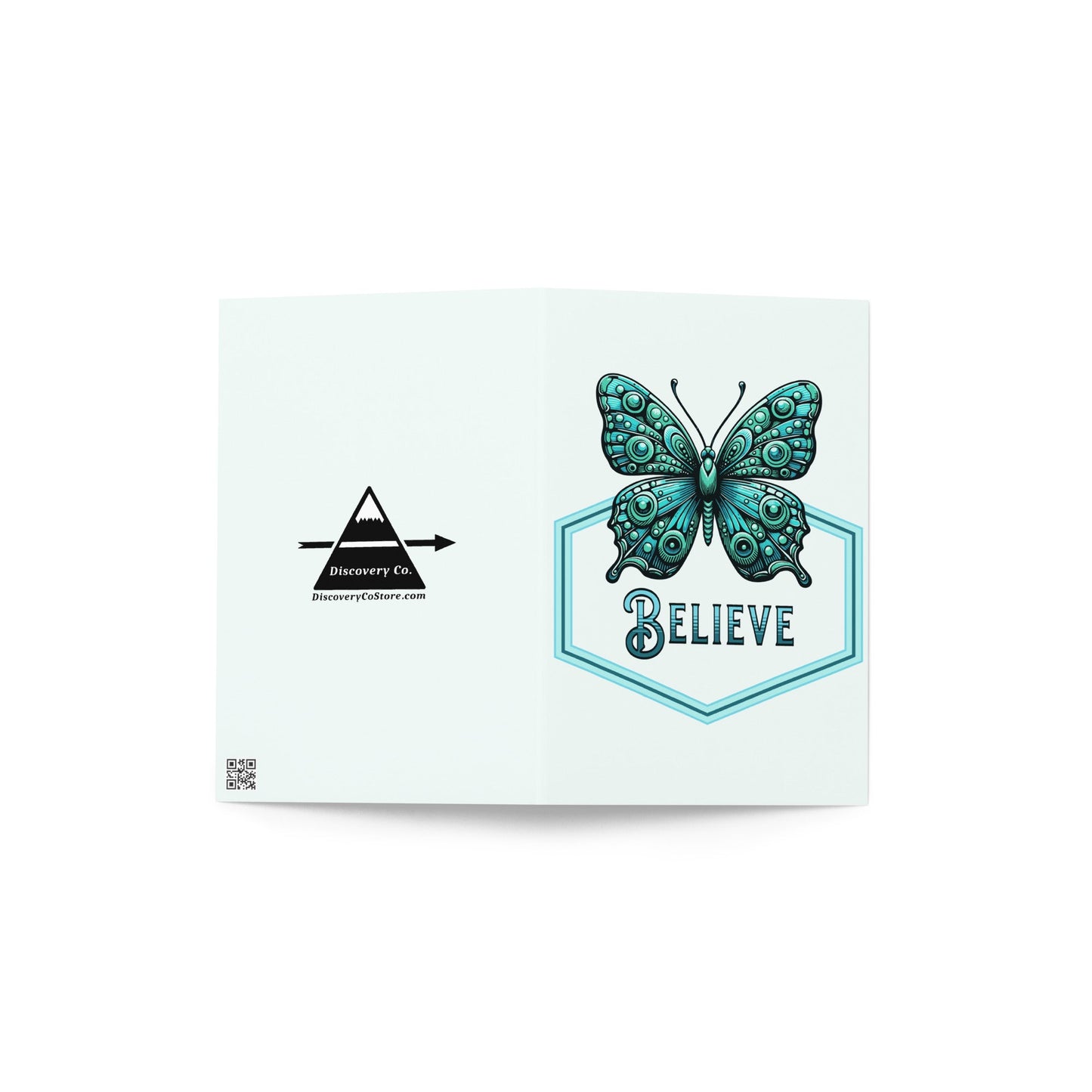 Believe - Butterfly Greeting Card - Greeting Card - Discovery Co.