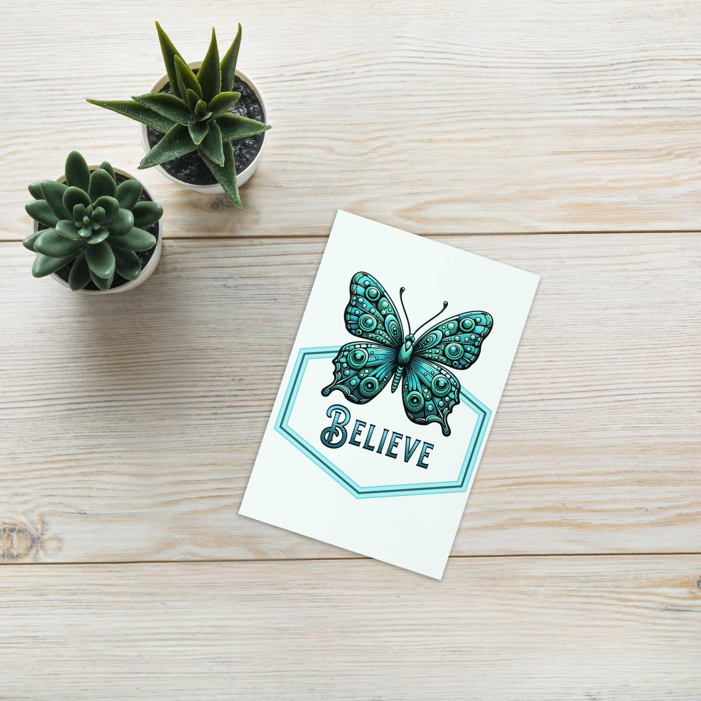 Believe - Butterfly Greeting Card - Greeting Card - Discovery Co.
