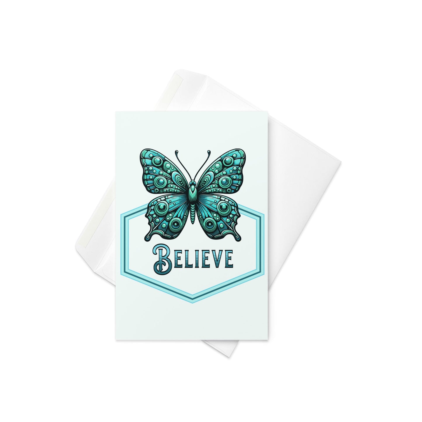 Believe - Butterfly Greeting Card - Greeting Card - Discovery Co.