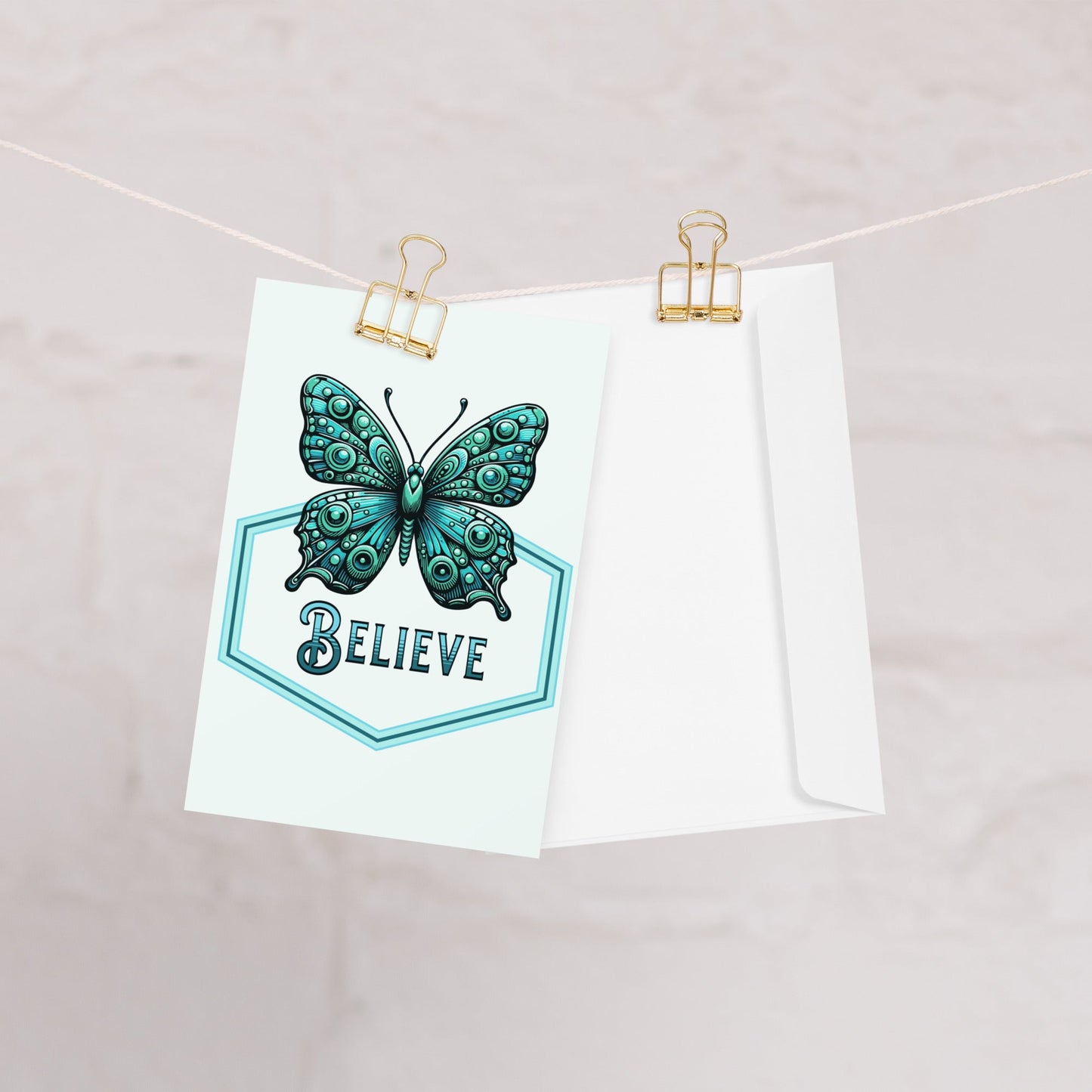 Believe - Butterfly Greeting Card - Greeting Card - Discovery Co.