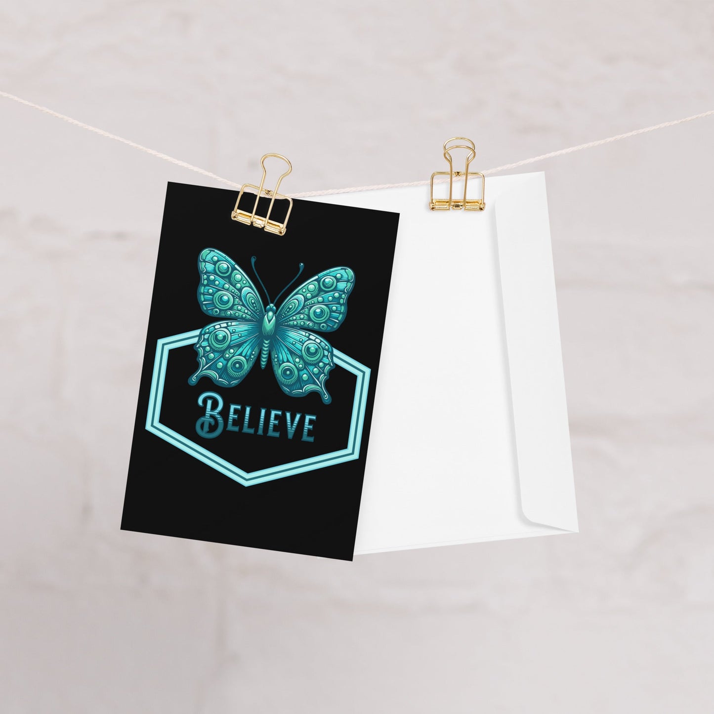 Believe - Butterfly II Greeting Card - Greeting Card - Discovery Co.