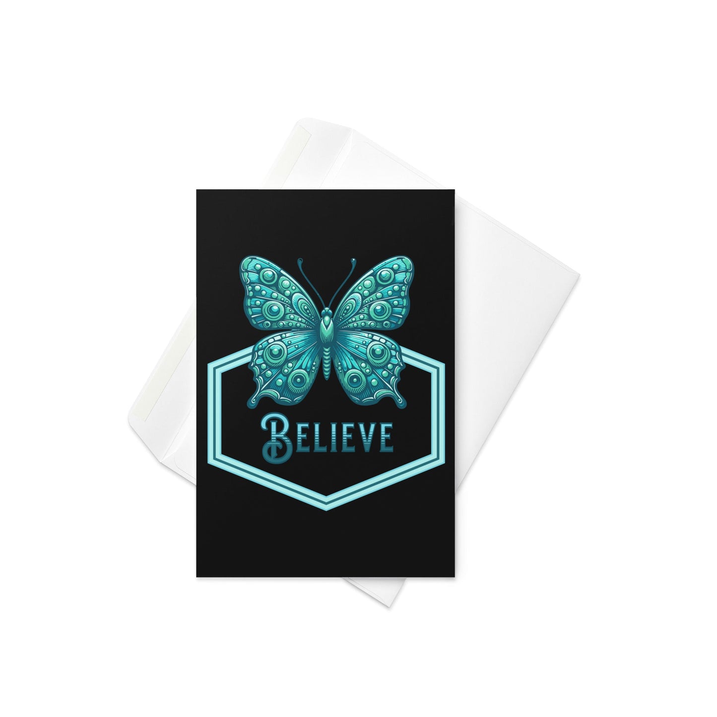 Believe - Butterfly II Greeting Card - Greeting Card - Discovery Co.