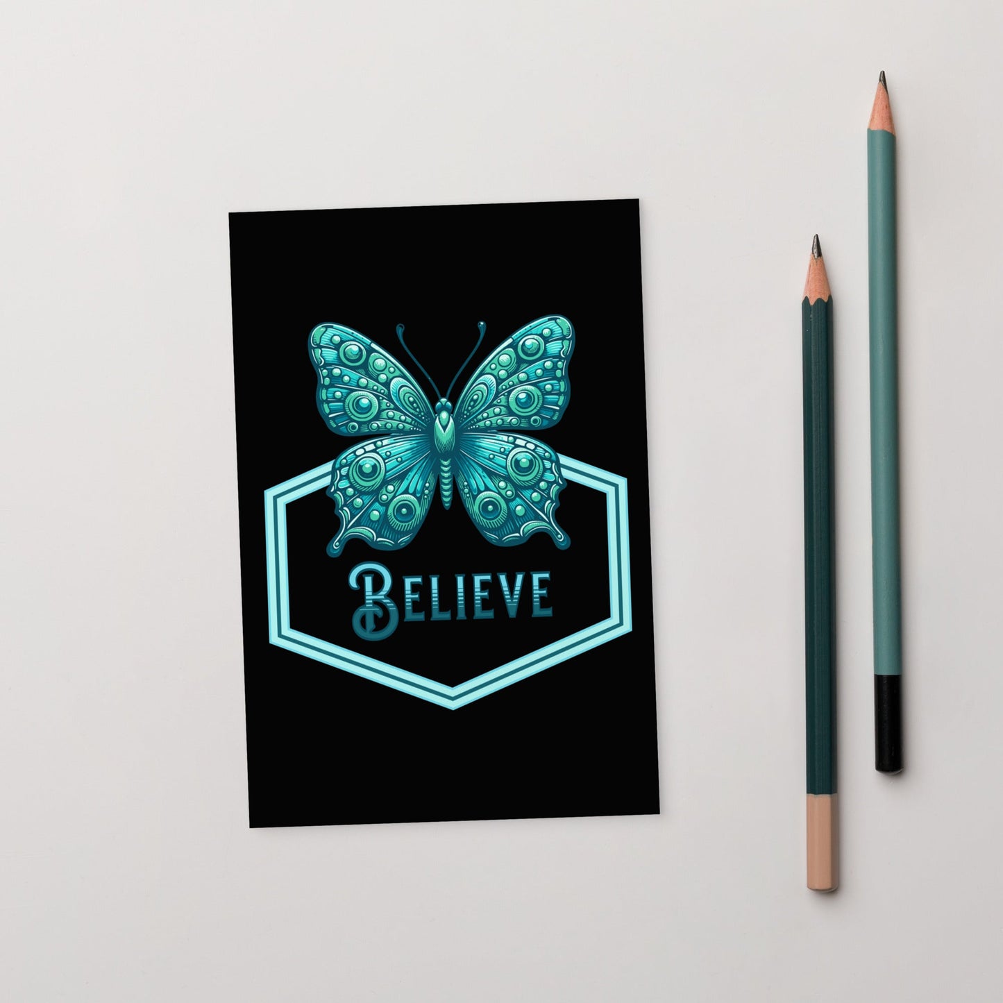 Believe - Butterfly II Standard Postcard - Post Cards - Discovery Co.