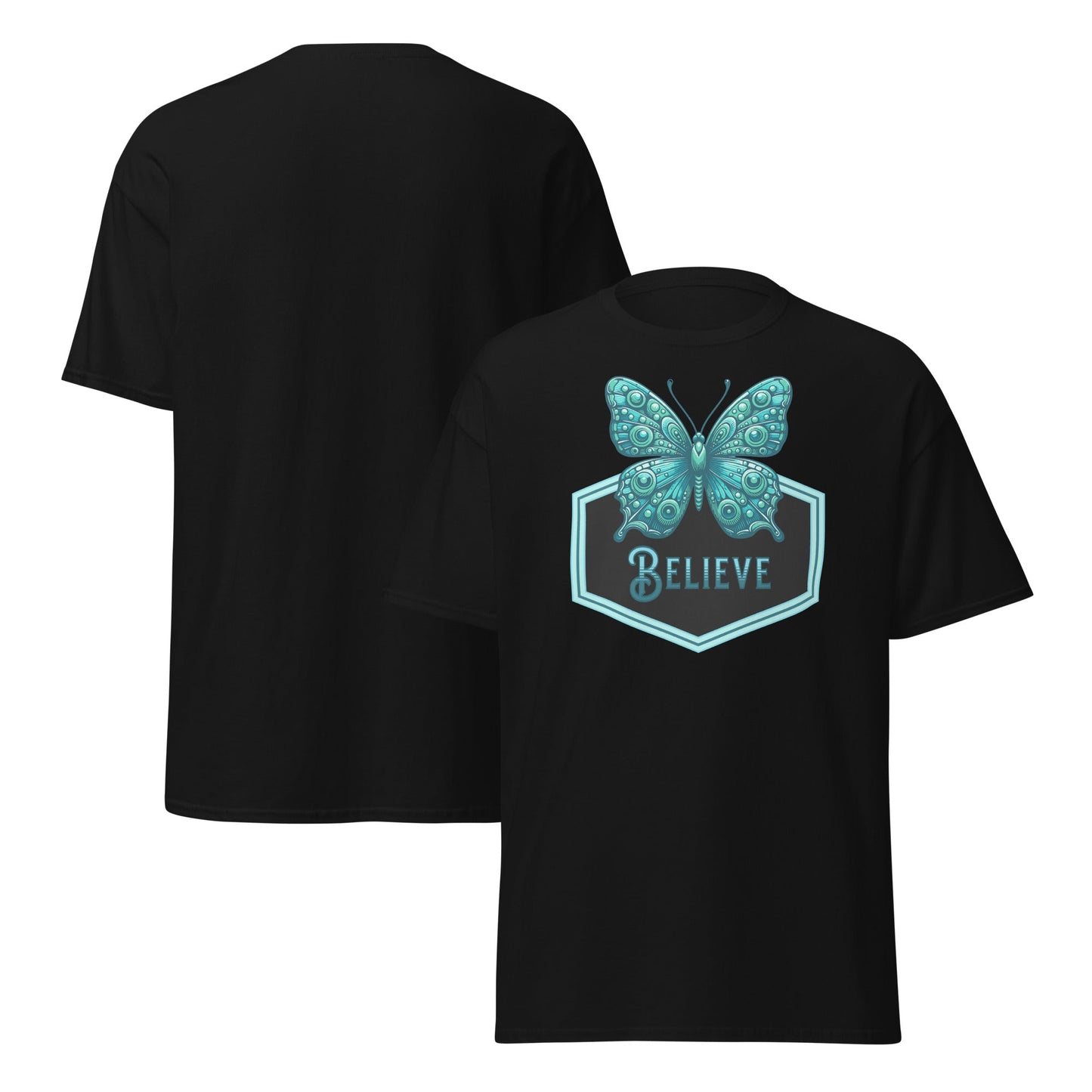 Believe - Butterfly II Women's (Unisex) Classic Tee - Women's Shirts - Discovery Co.