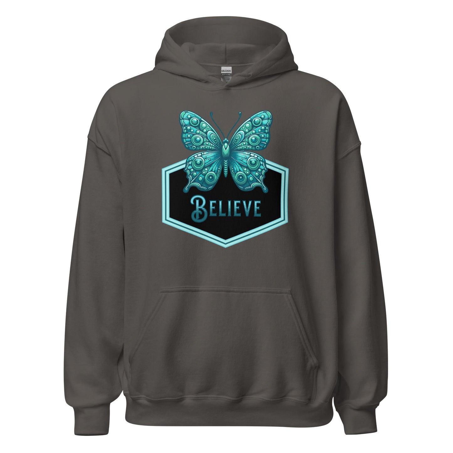 Believe - Butterfly II Women's (Unisex) Hoodie - Hoodies - Discovery Co.