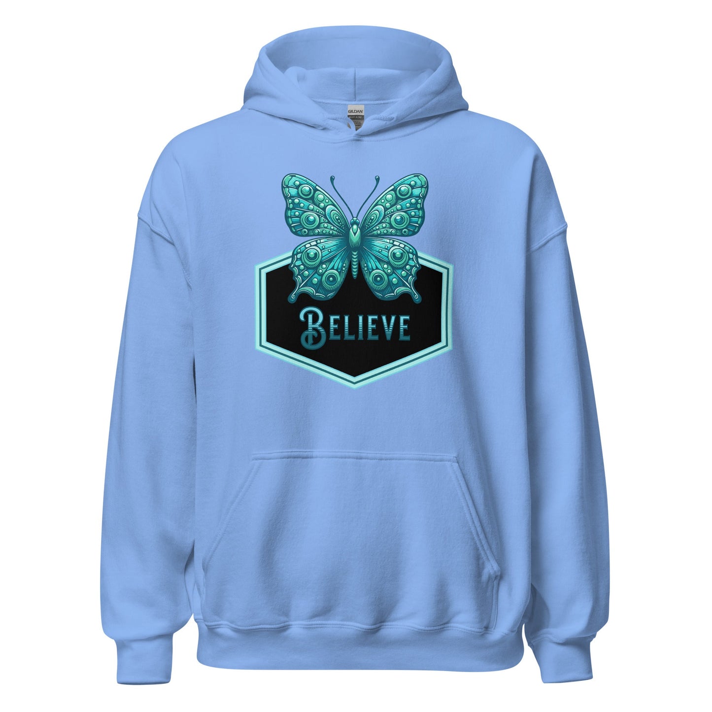 Believe - Butterfly II Women's (Unisex) Hoodie - Hoodies - Discovery Co.