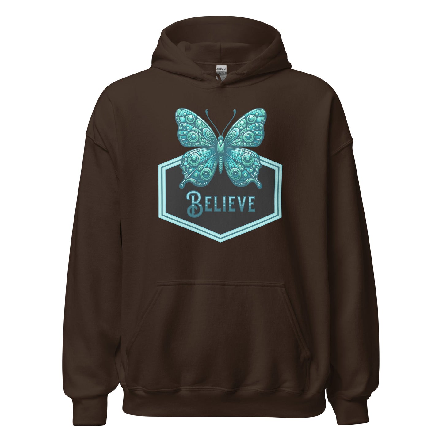 Believe - Butterfly II Women's (Unisex) Hoodie - Hoodies - Discovery Co.