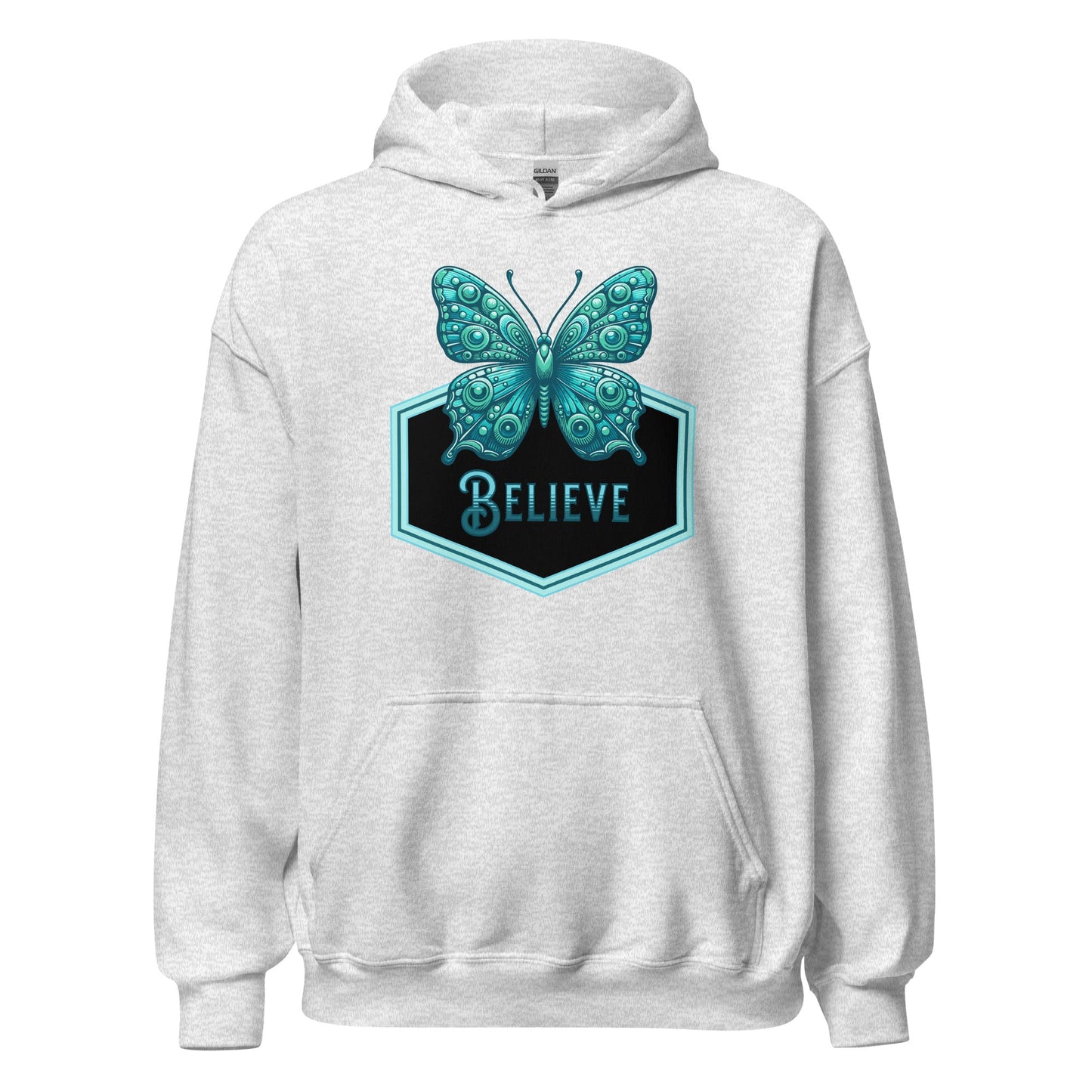 Believe - Butterfly II Women's (Unisex) Hoodie - Hoodies - Discovery Co.