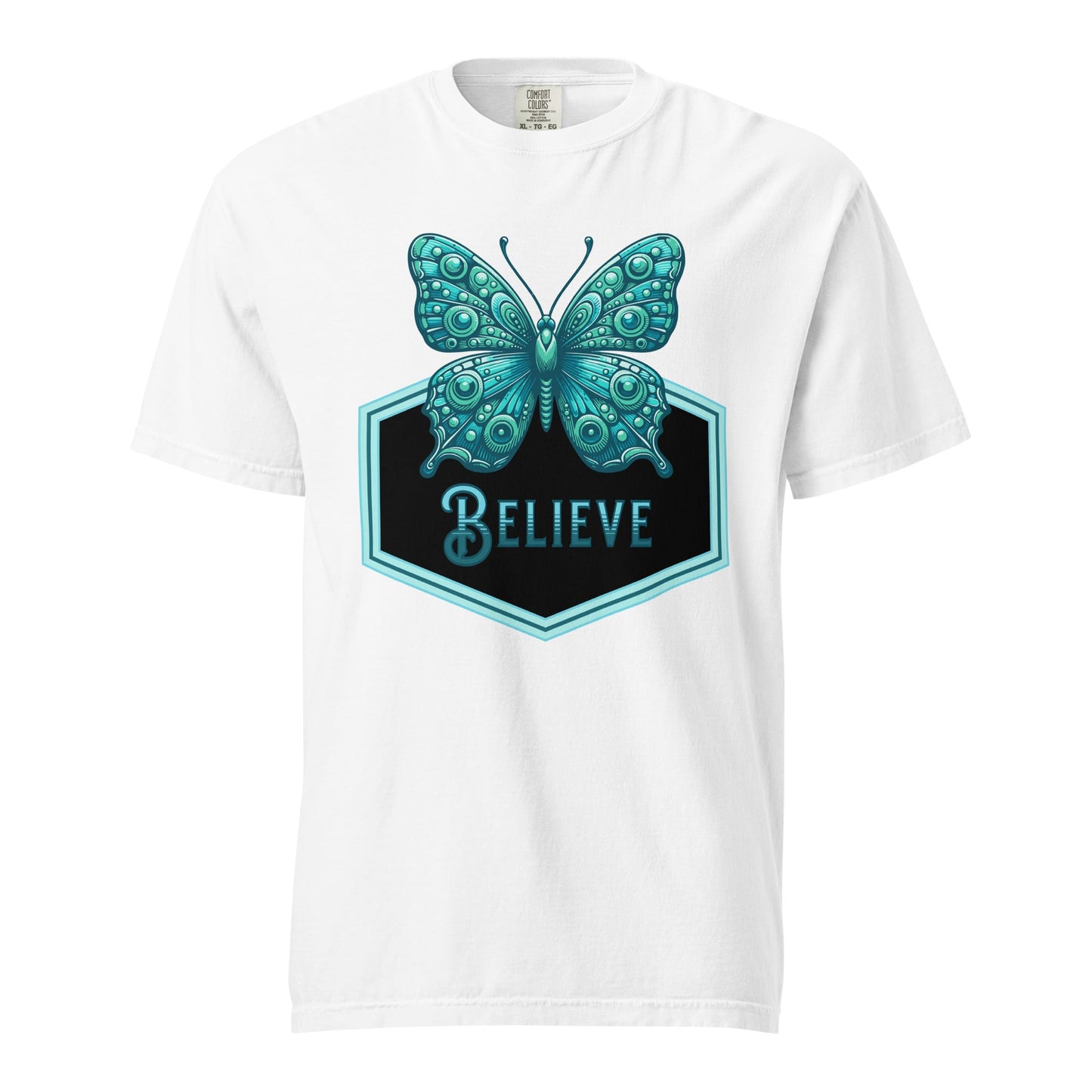 Believe - Butterfly II Women's (Unisex) Premium Tee - Women's Shirts - Discovery Co.