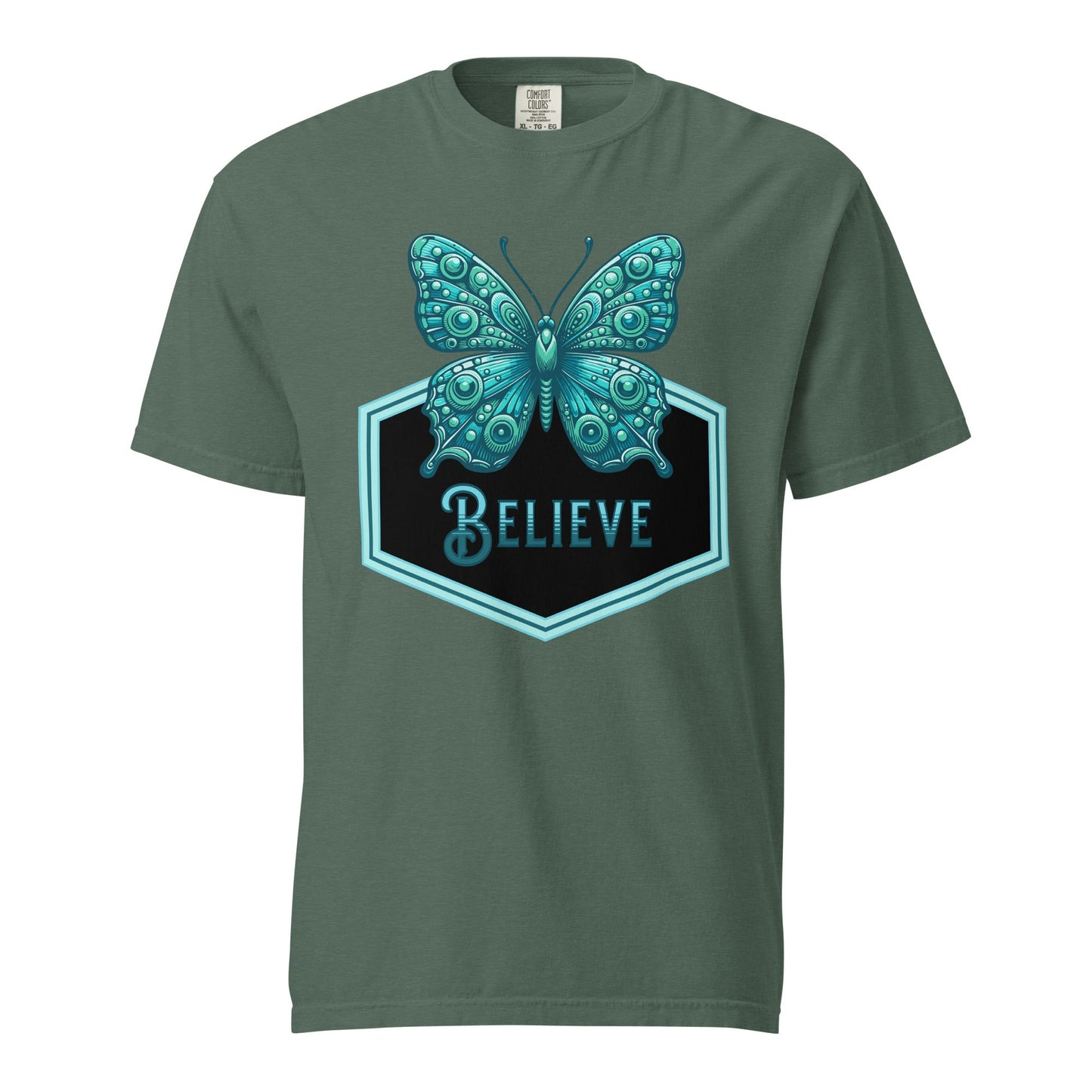 Believe - Butterfly II Women's (Unisex) Premium Tee - Women's Shirts - Discovery Co.