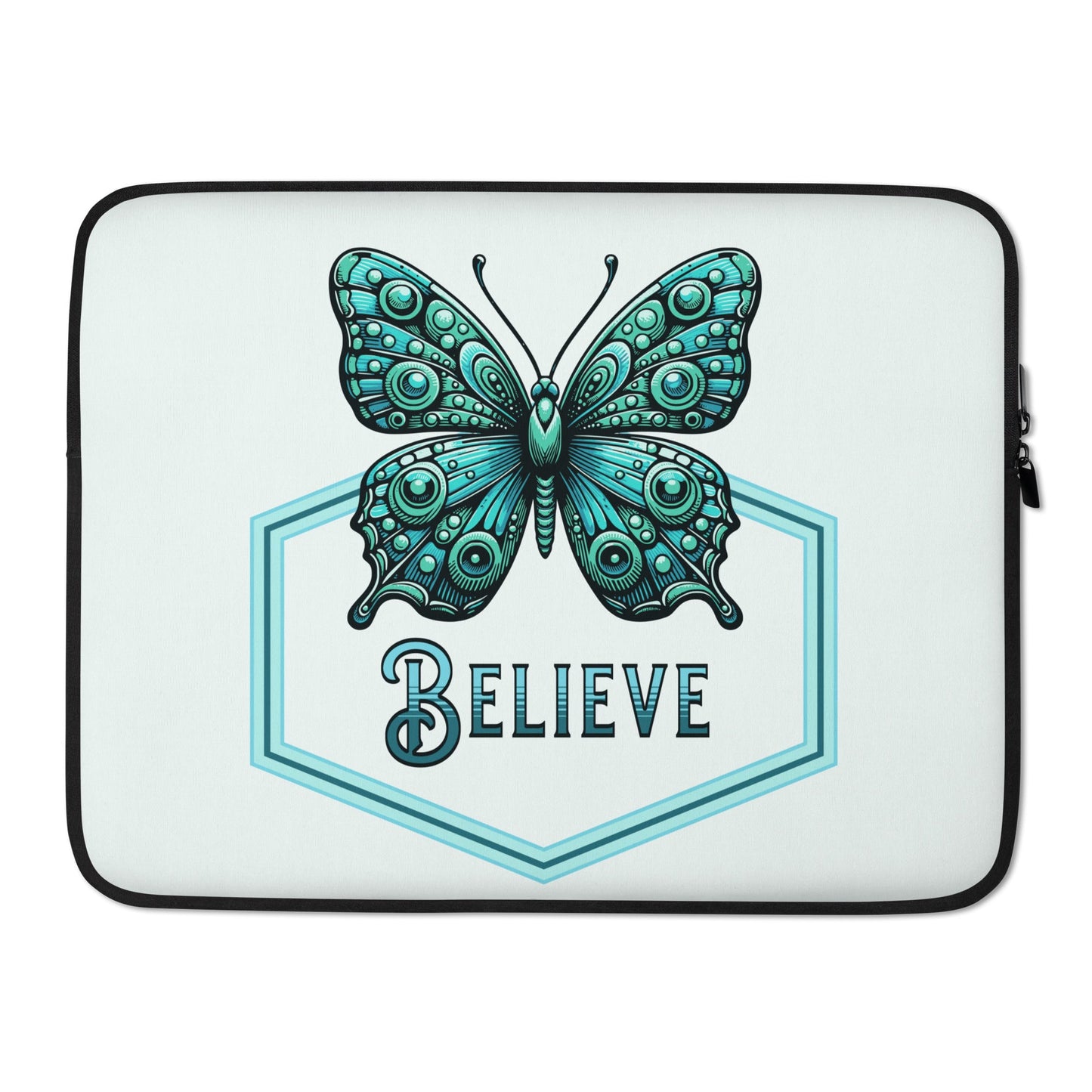 Believe - Butterfly Laptop Sleeve - Laptop Cases - Discovery Co.