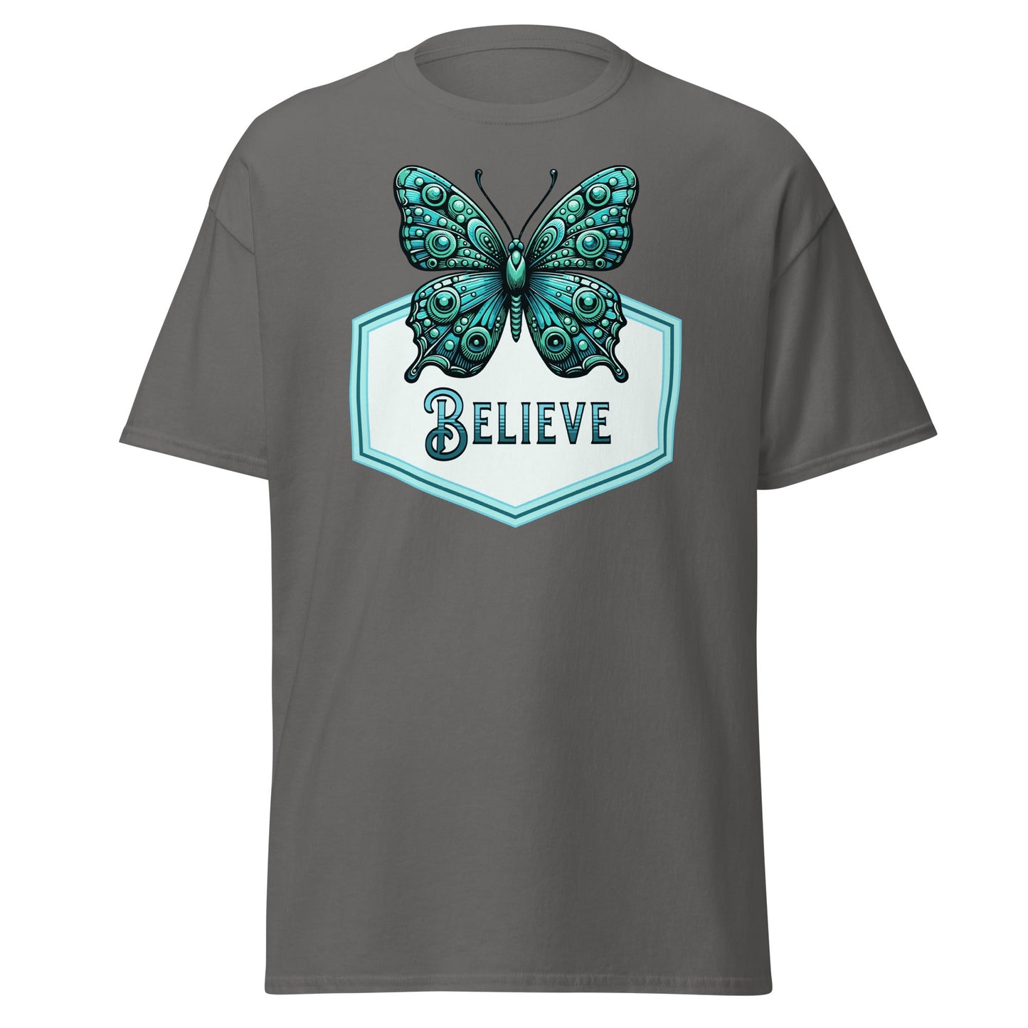 Believe - Butterfly Women's (Unisex) Classic Tee - Women's Shirts - Discovery Co.