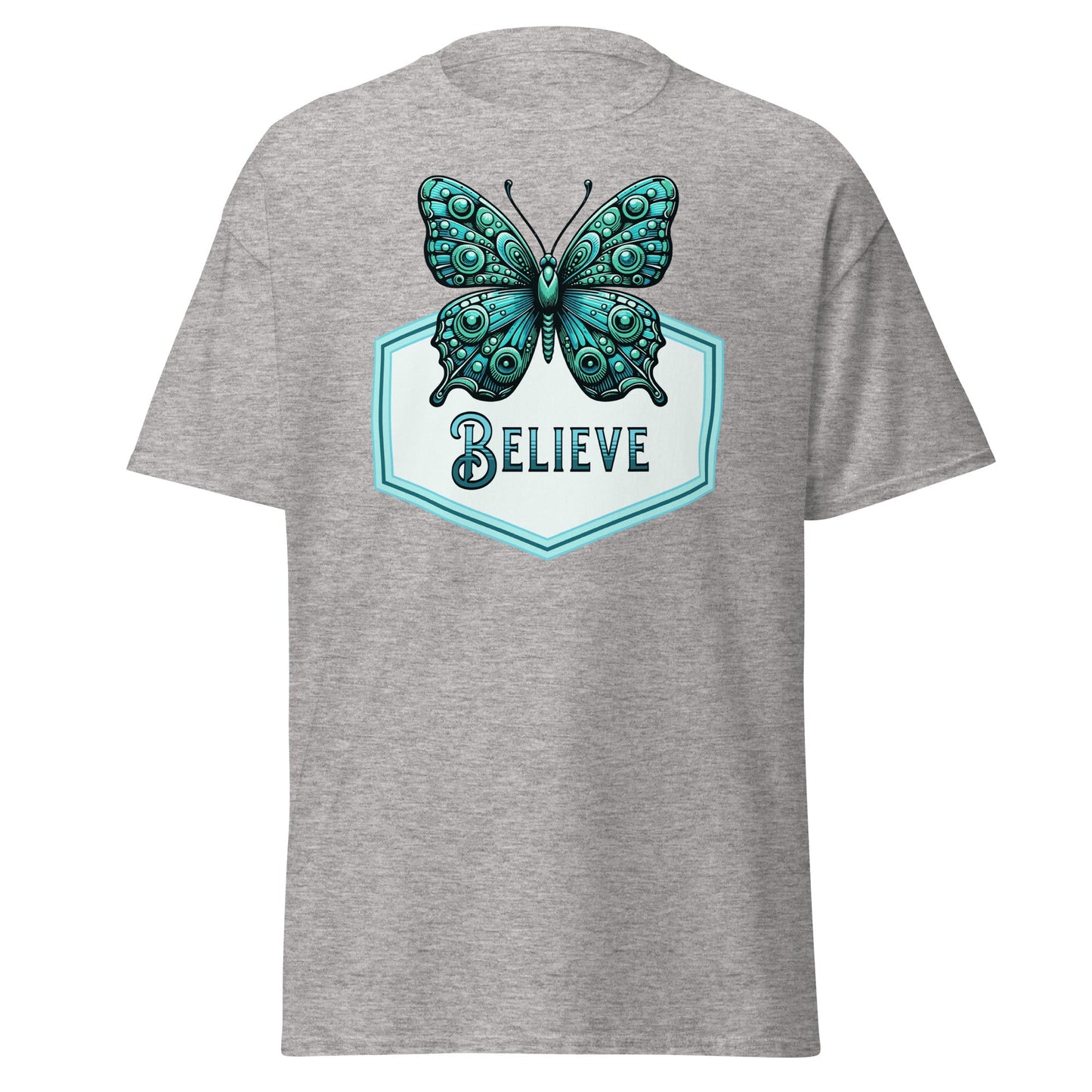Believe - Butterfly Women's (Unisex) Classic Tee - Women's Shirts - Discovery Co.