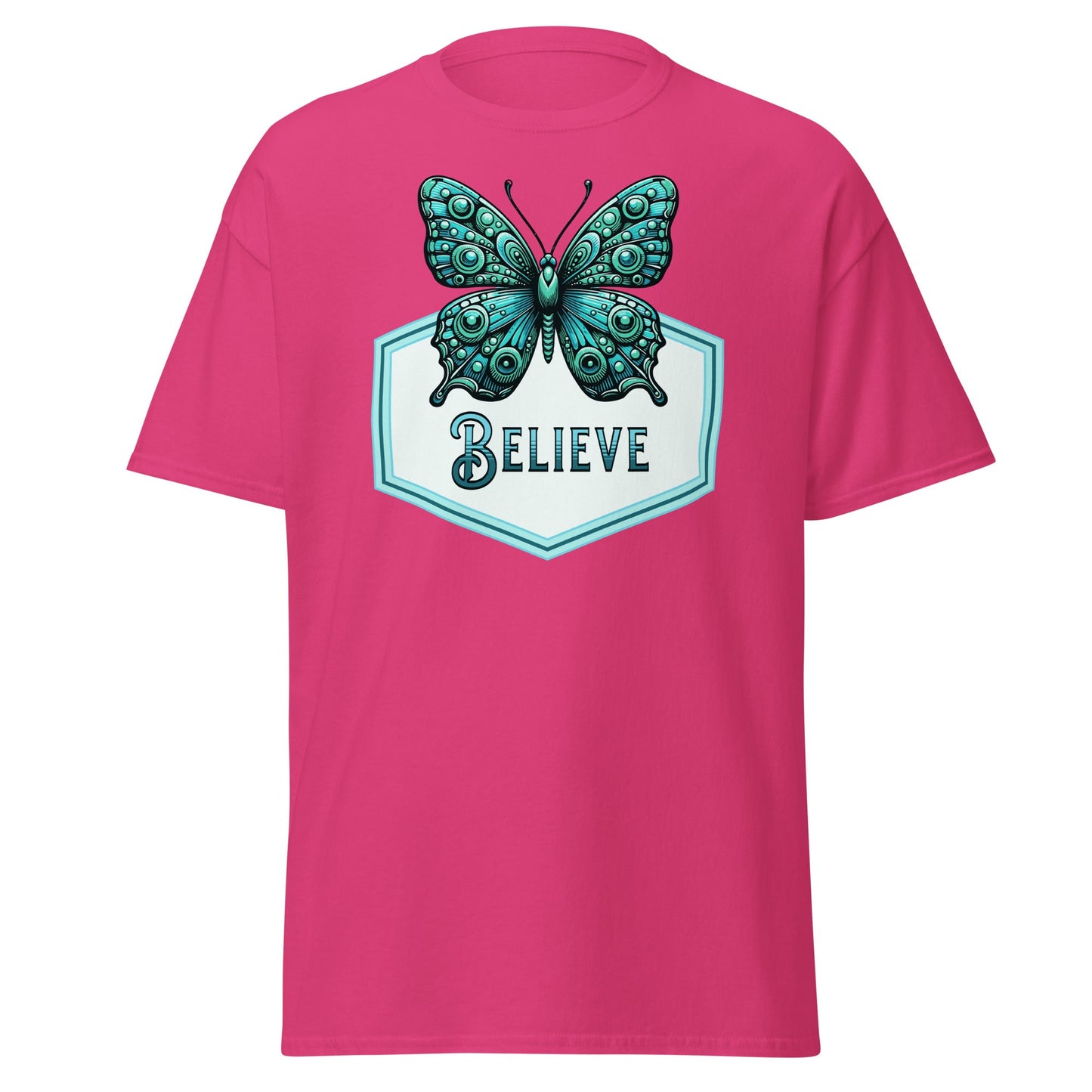 Believe - Butterfly Women's (Unisex) Classic Tee - Women's Shirts - Discovery Co.